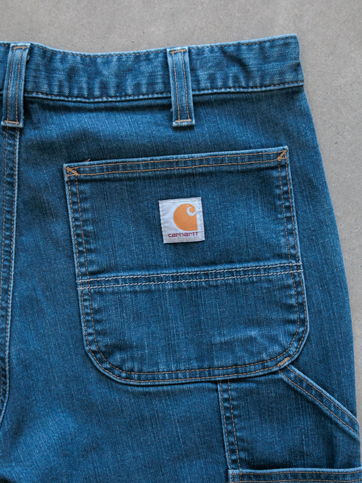 Vintage Blue Carhartt Carpenter Pants (W32)