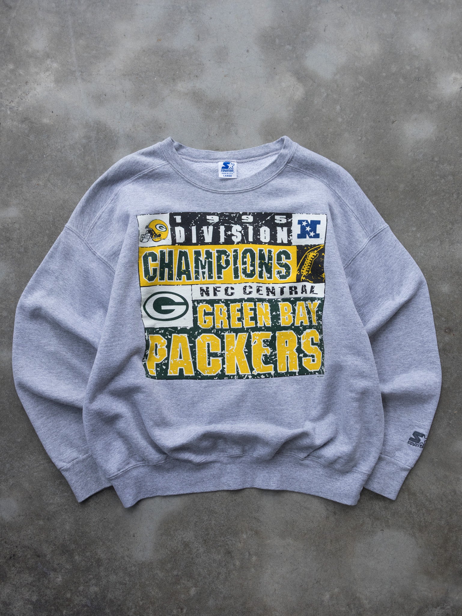 Vintage 1995 Starter Green Bay Packers Sweatshirt (L)
