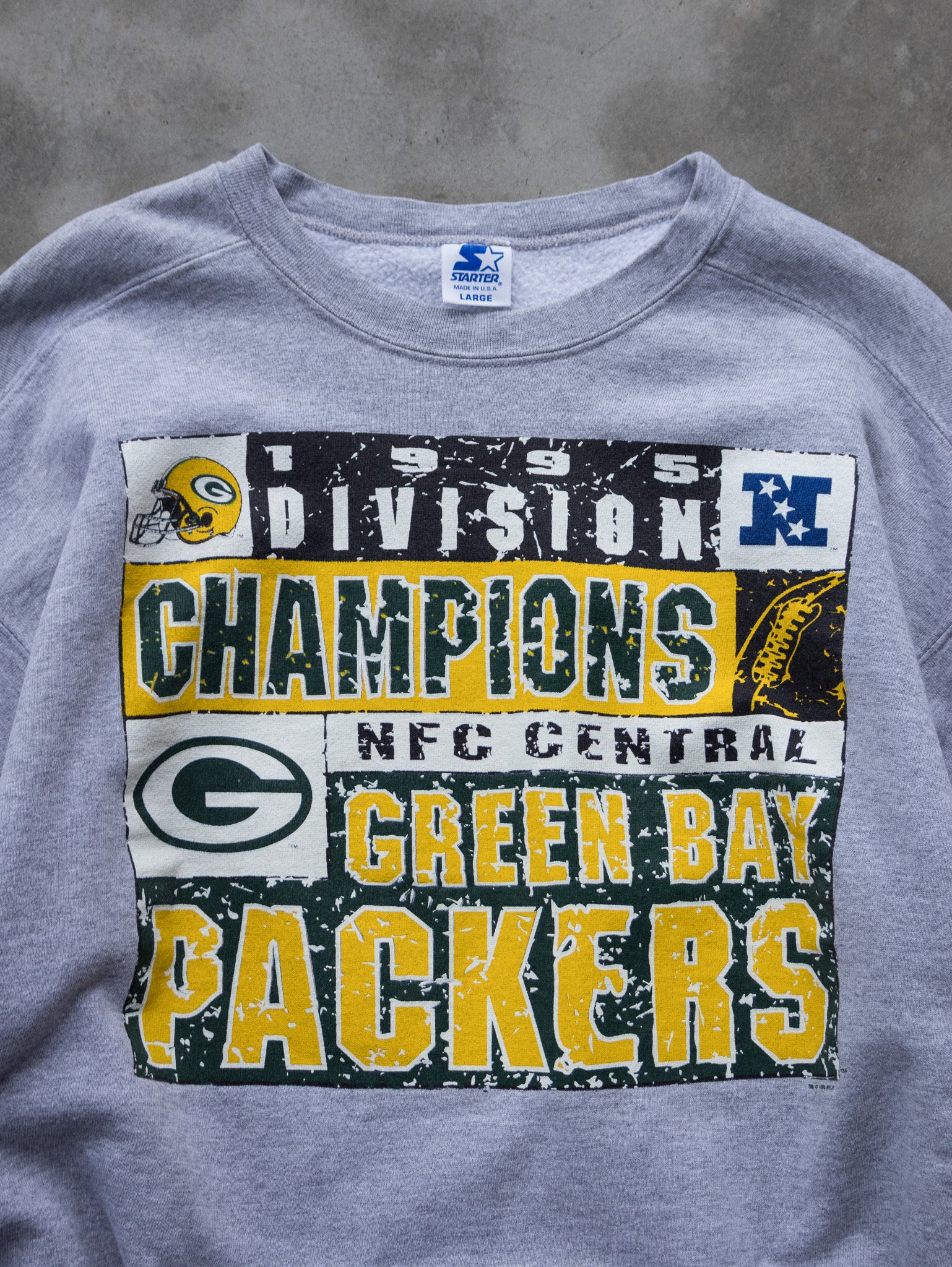Vintage 1995 Starter Green Bay Packers Sweatshirt (L)