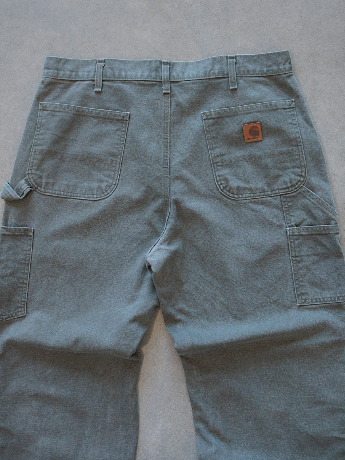 Vintage Green Carhartt Carpenter Pants (W36)