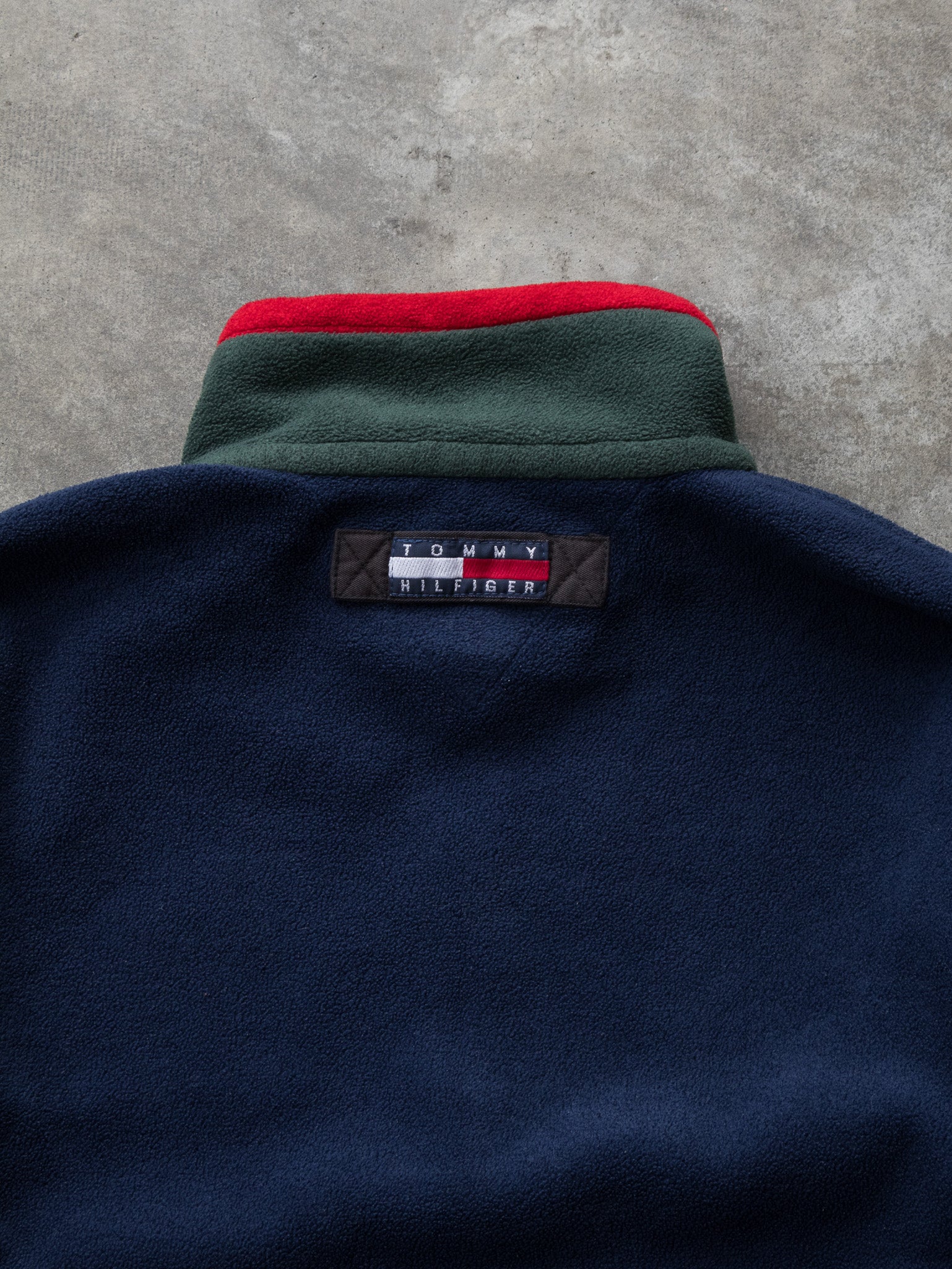 Vintage Navy Tommy Hilfiger Fleece (S)