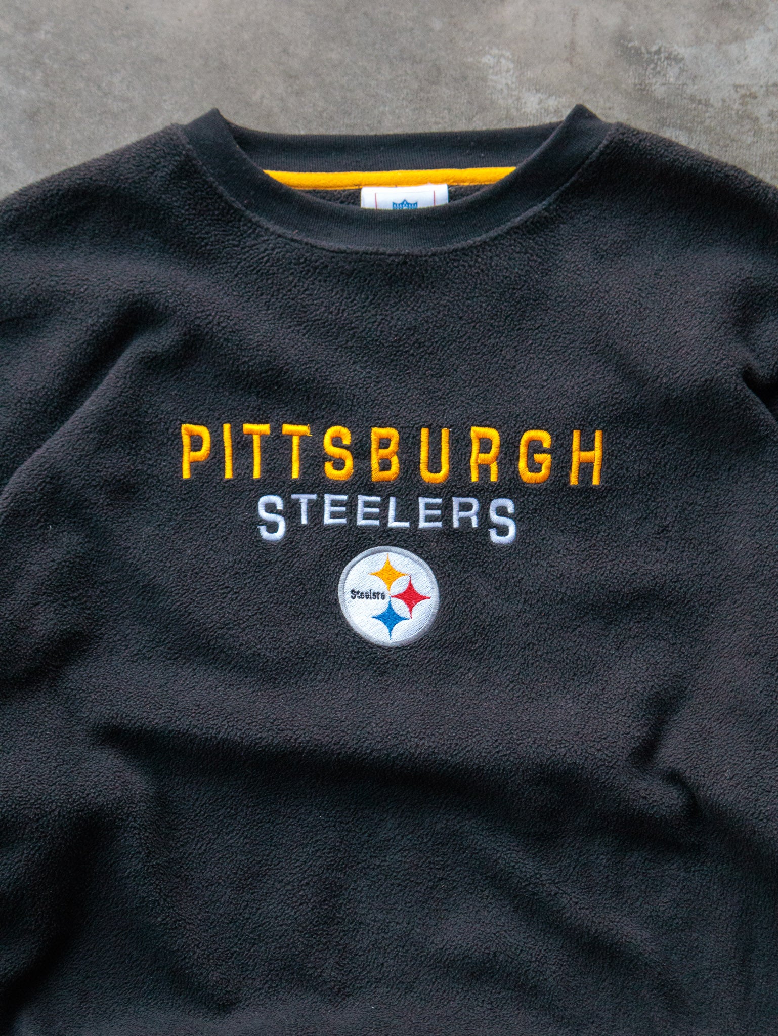 Vintage 00s Pittsburgh Steelers Fleece Sweatshirt (2XL)