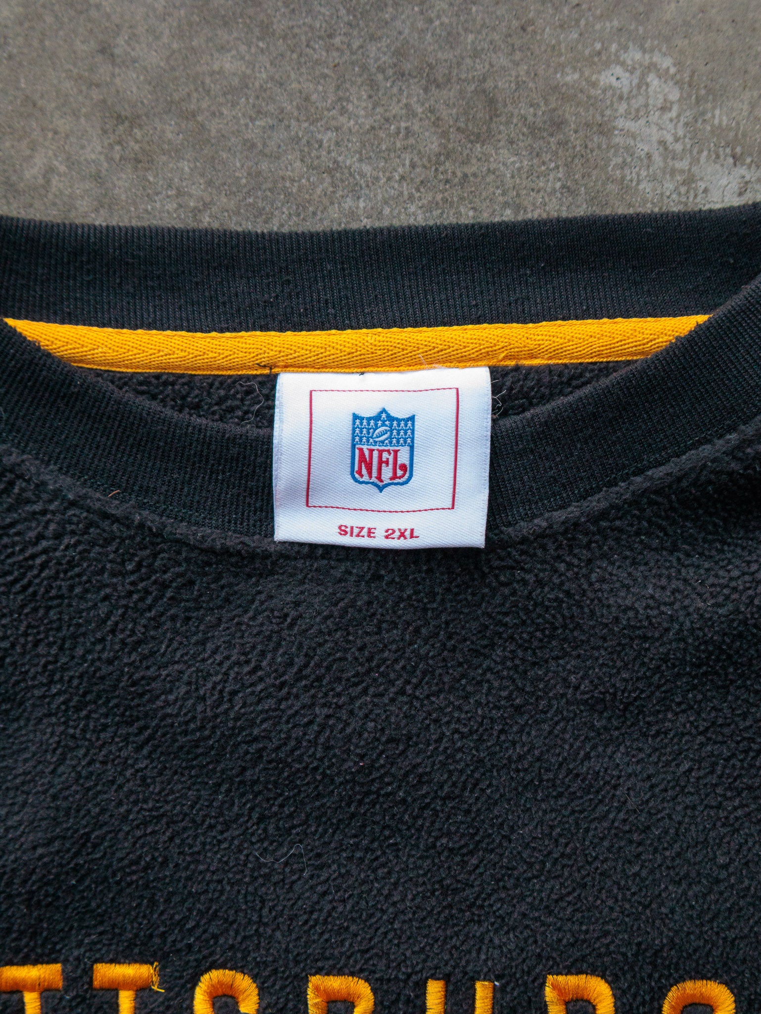 Vintage 00s Pittsburgh Steelers Fleece Sweatshirt (2XL)