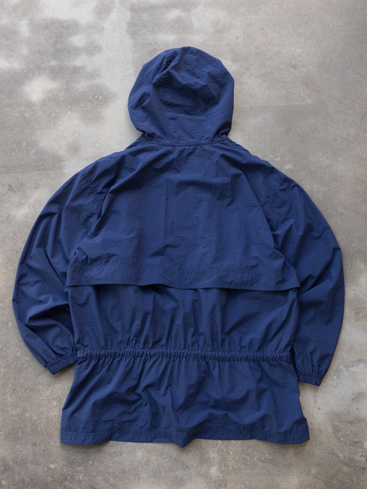 Vintage Nike Navy Half-Zip Windbreaker Jacket (XL)