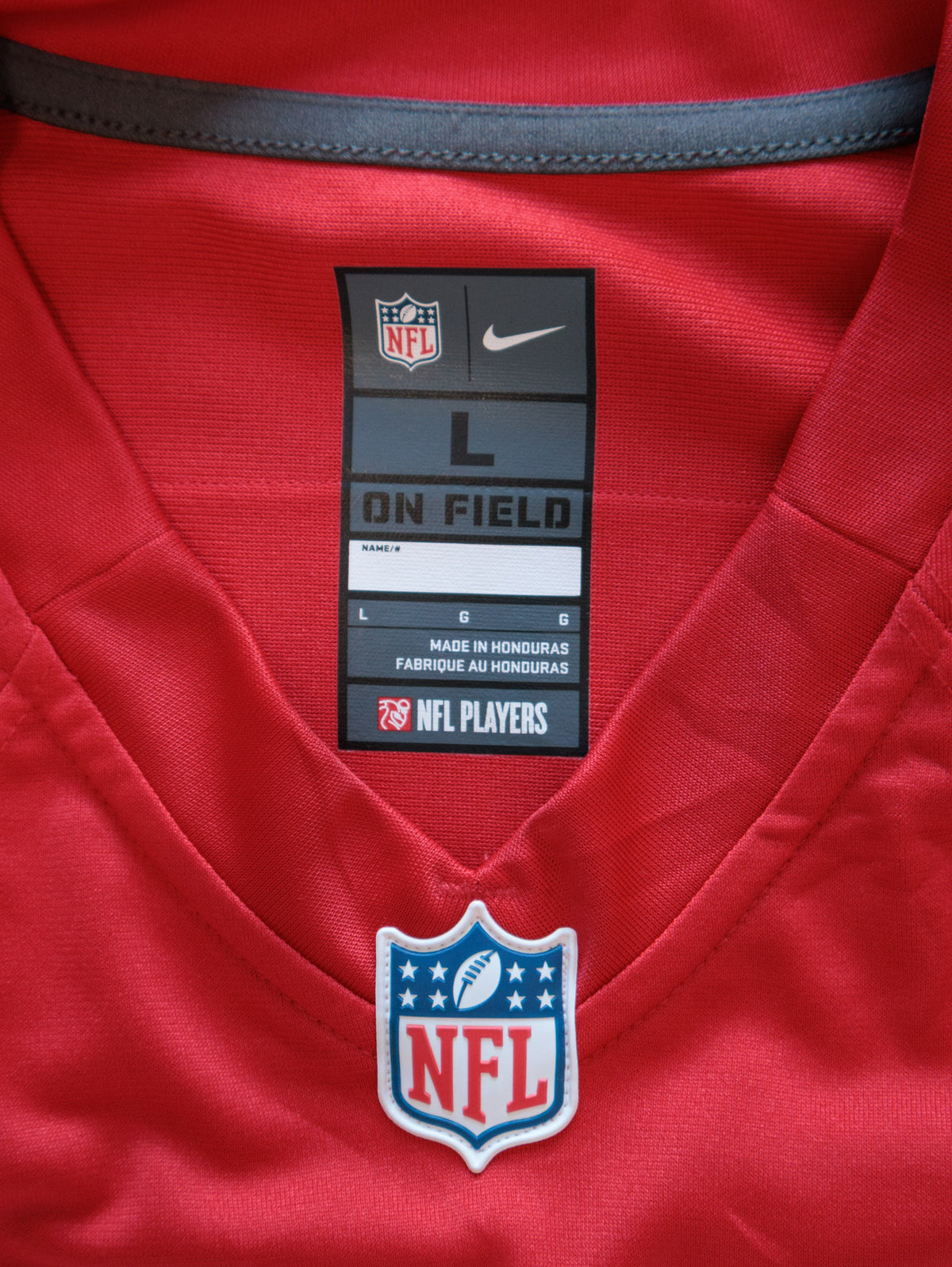 Vintage Red Nike Kansas City Chiefs McCluster Jersey (L)