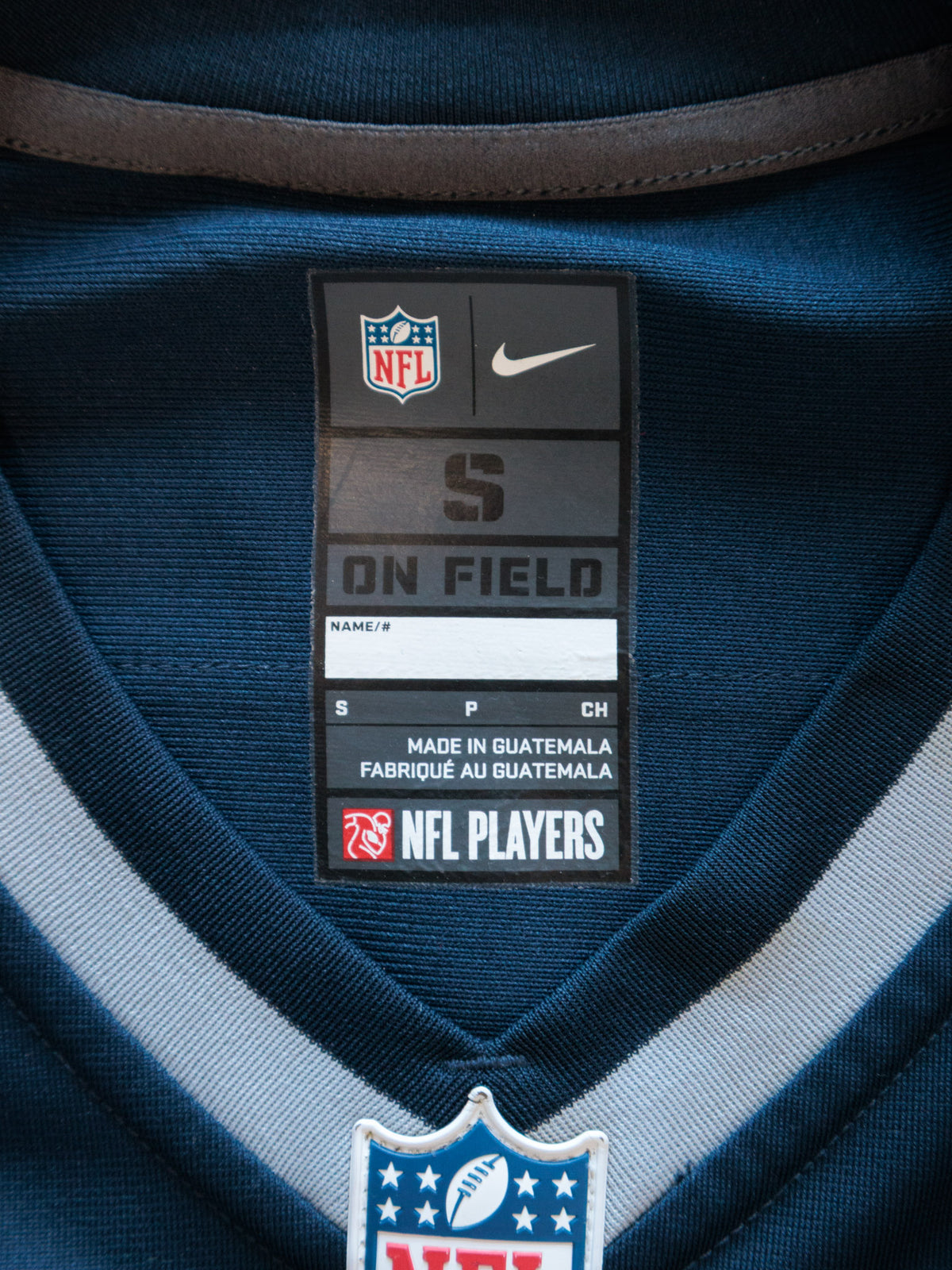 Vintage Navy Nike New England Patriots Brady Jersey (S)