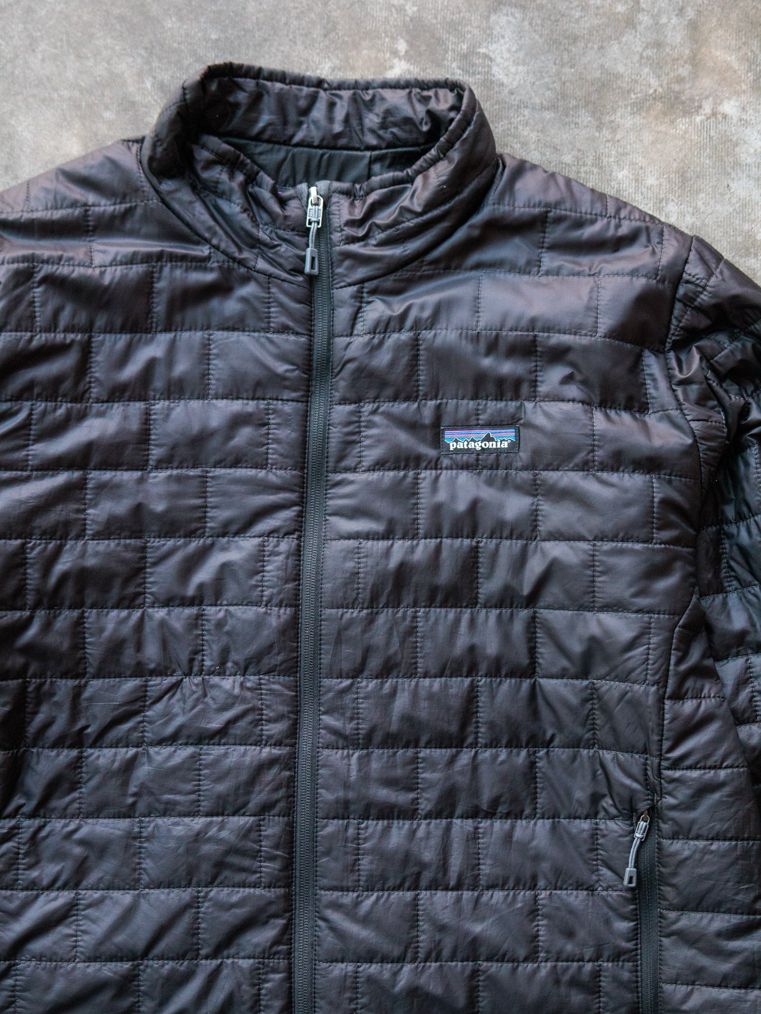 Black Patagonia Nano Puff Jacket (XL)