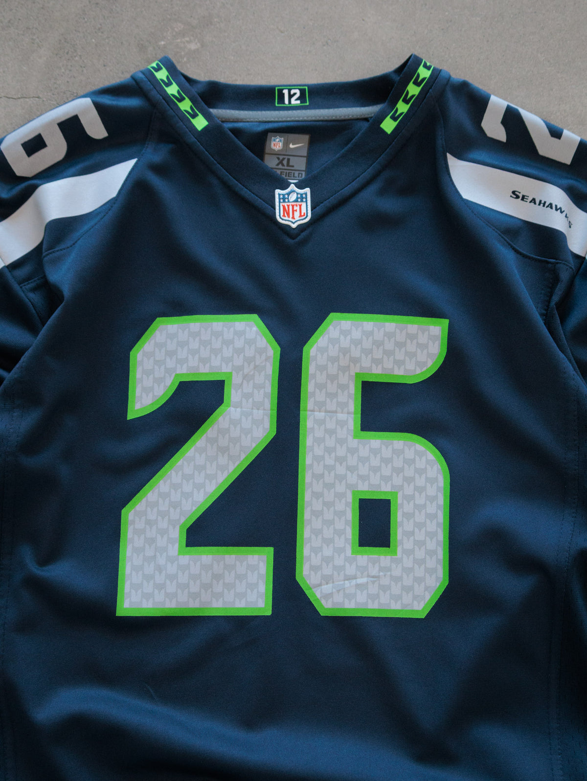 Vintage Navy Nike Seattle Seahawks Robinson Jersey (XL)