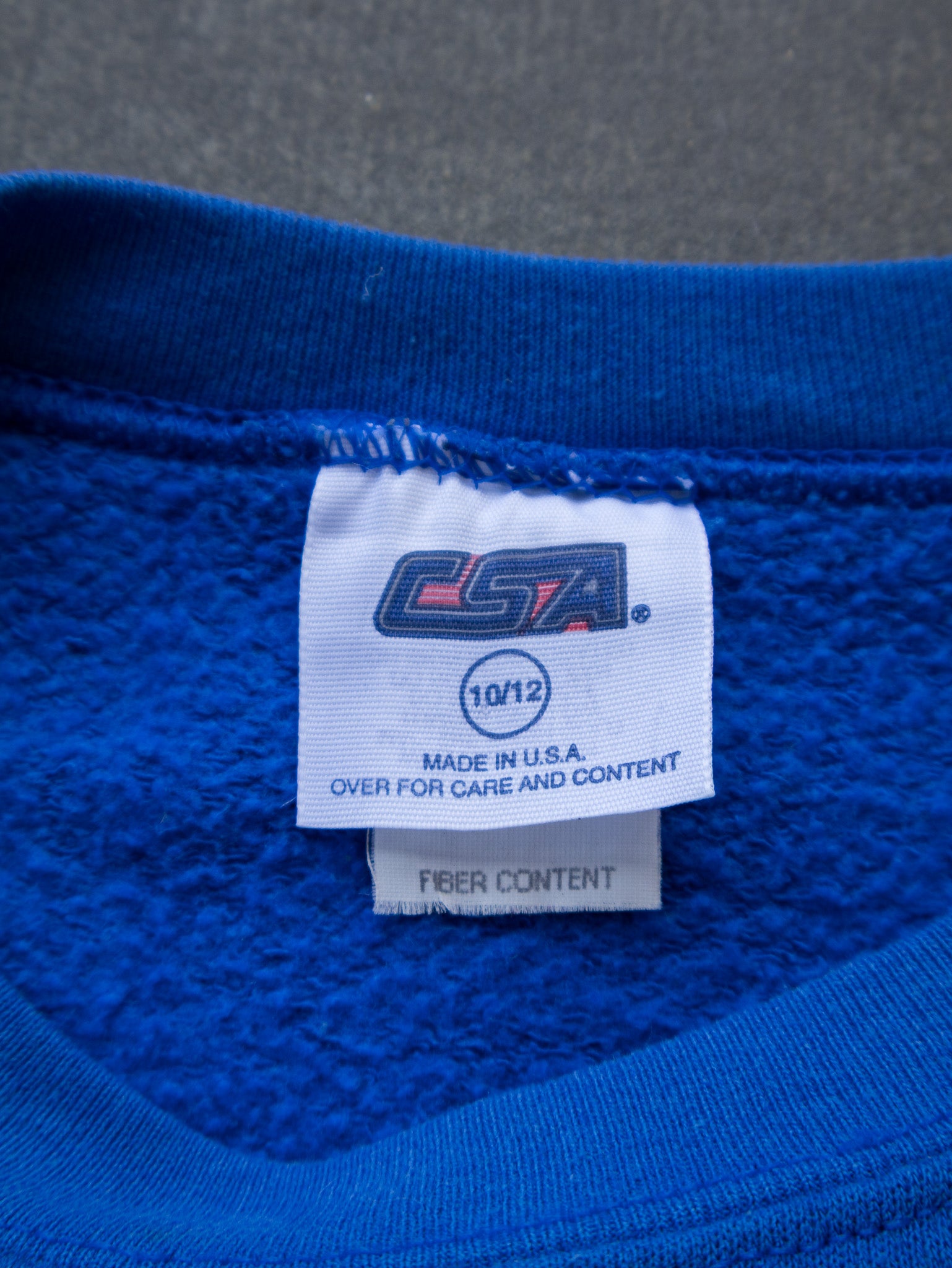 Vintage 1999 Blue St. Louis Rams Sweatshirt (10–12Y)