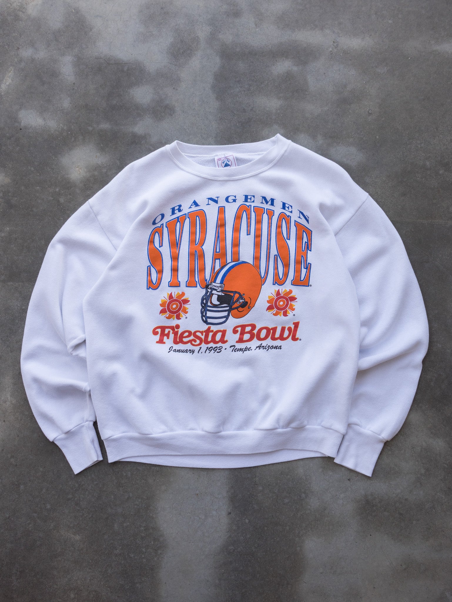 Vintage 1993 Syracuse Orangemen Sweatshirt (L)