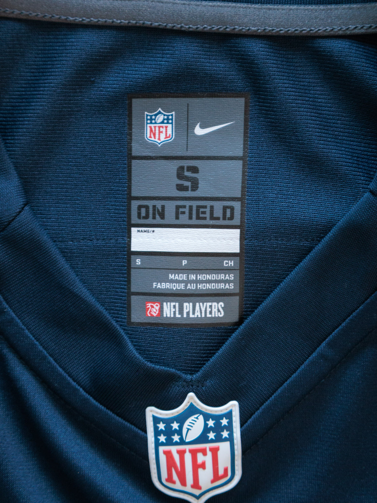 Navy Nike Seattle Seahawks Baldwin Jersey (S)