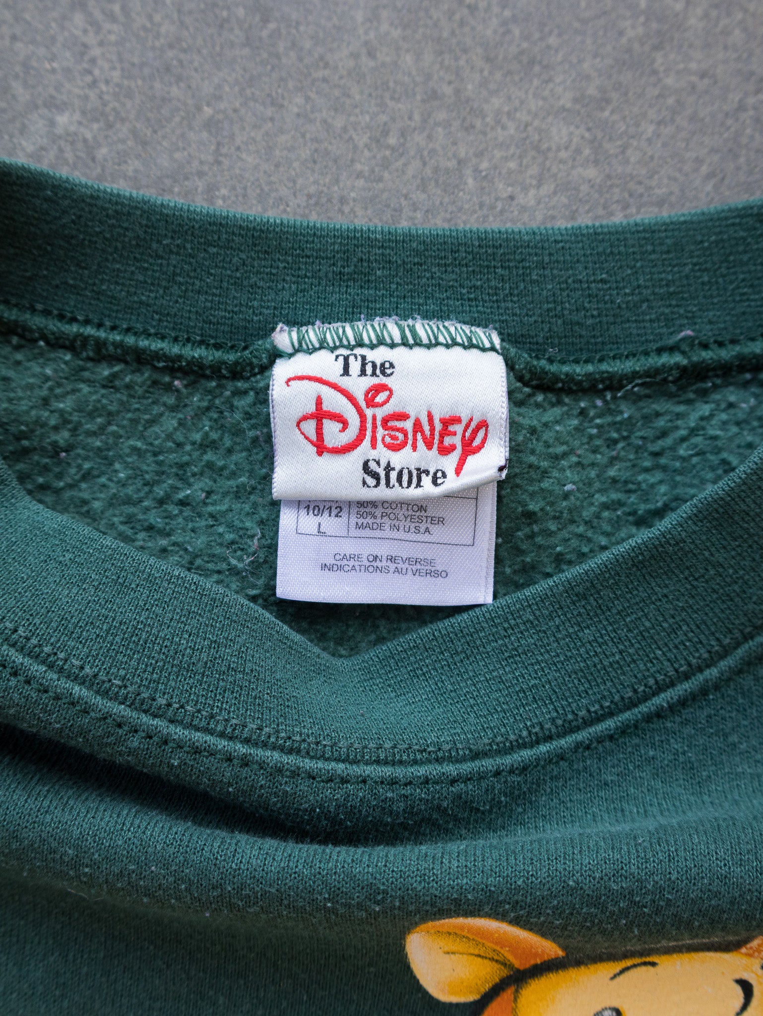 Vintage Disney Tigger Sweatshirt (10-12Y)