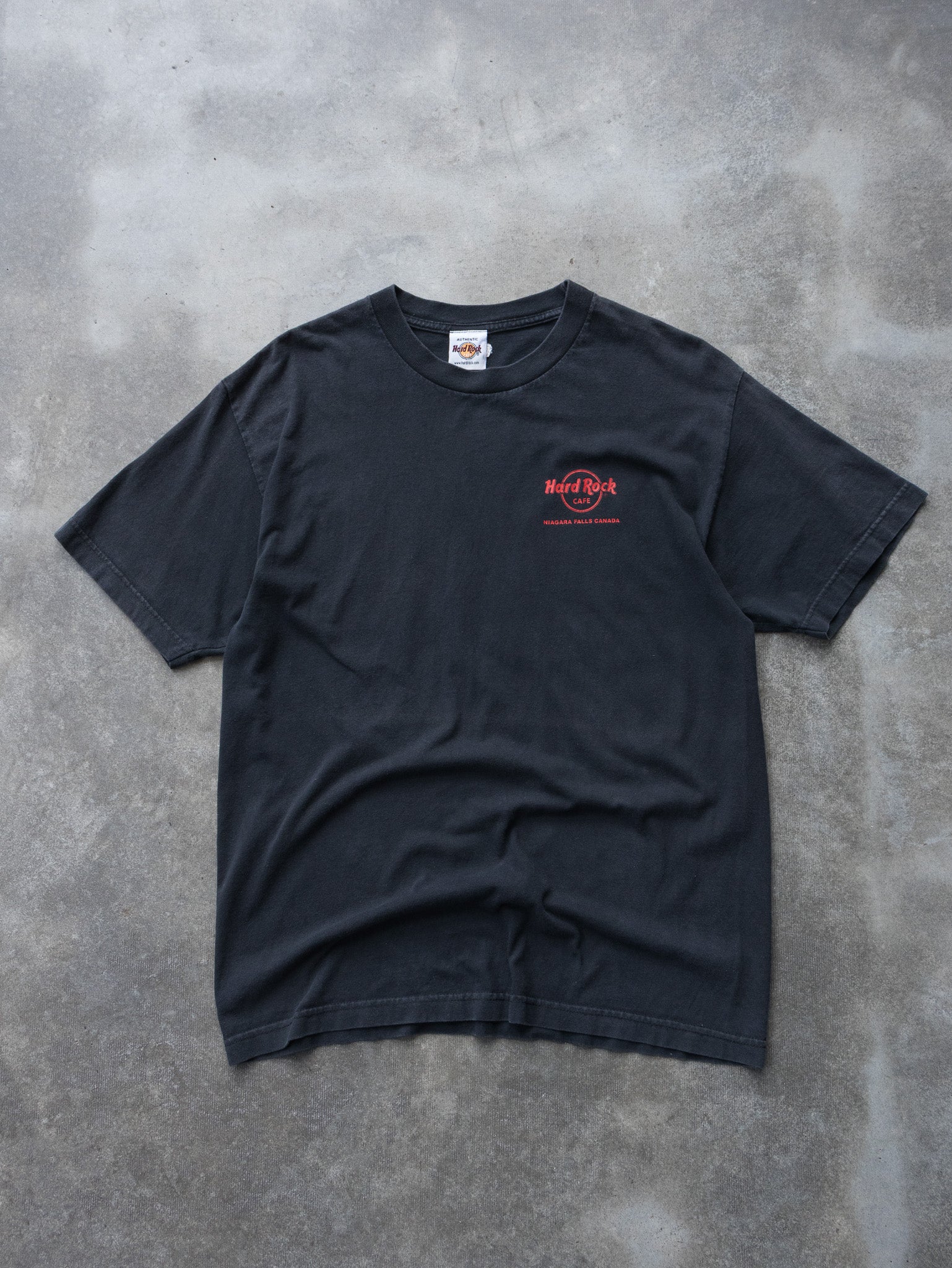 Vintage Black Hard Rock Cafe Niagara Falls Tee (L)