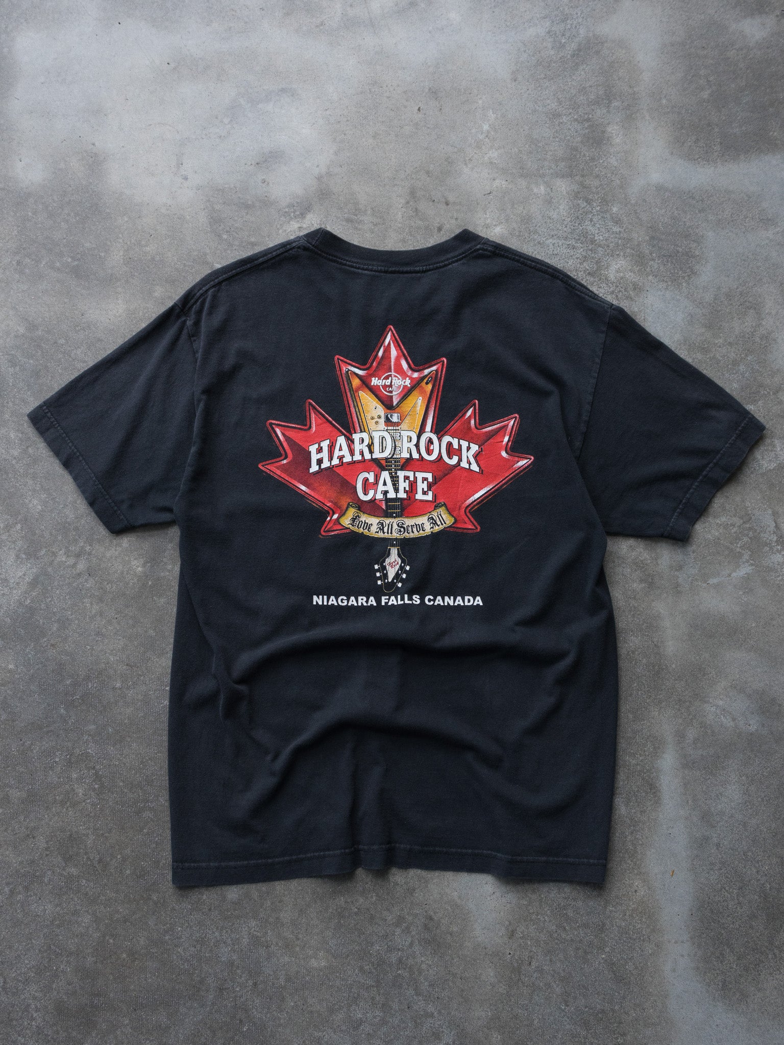 Vintage Black Hard Rock Cafe Niagara Falls Tee (L)