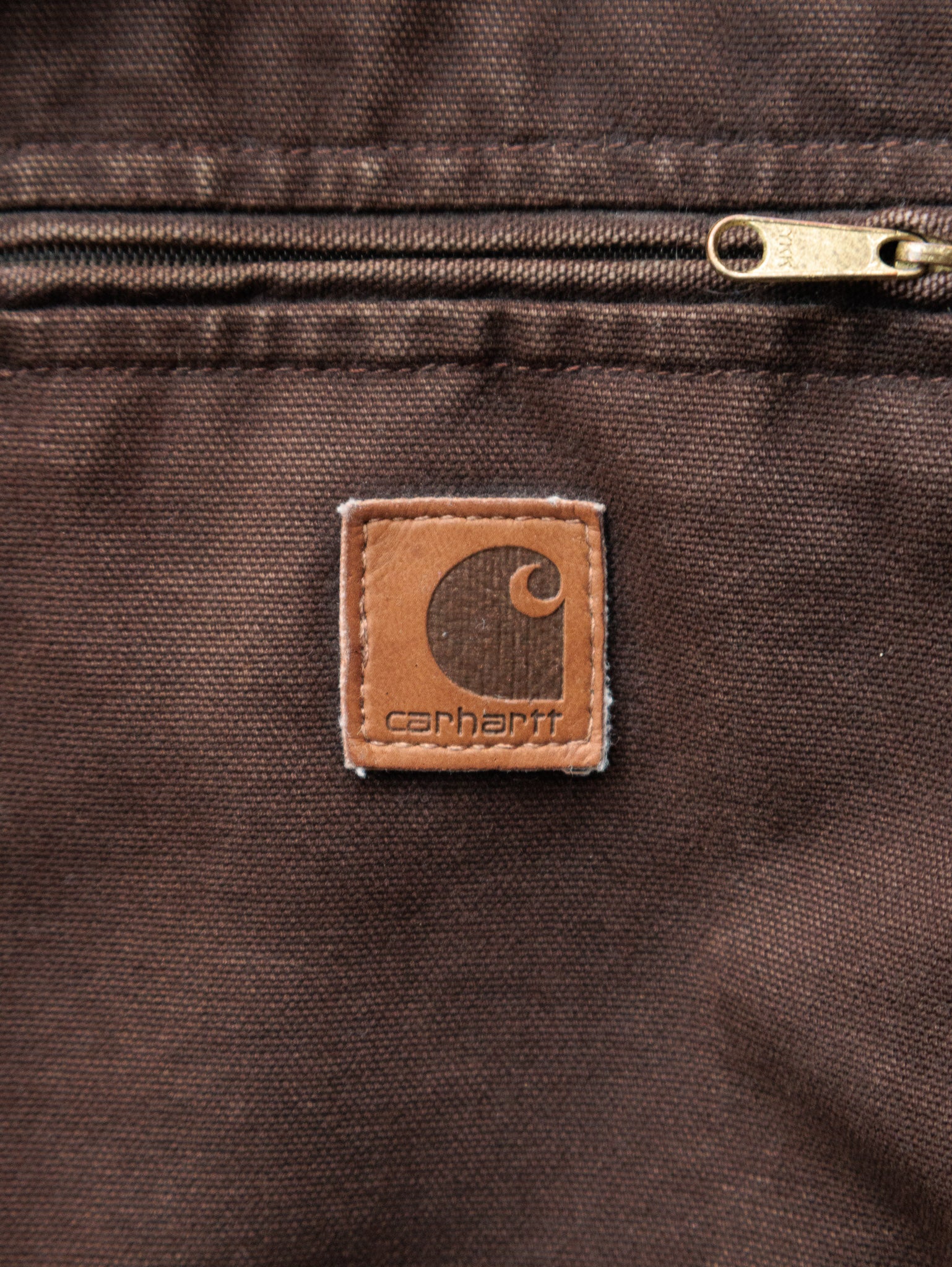 Vintage 2009 Carhartt J141 DKB 'Dark Brown' Sierra Jacket (L)