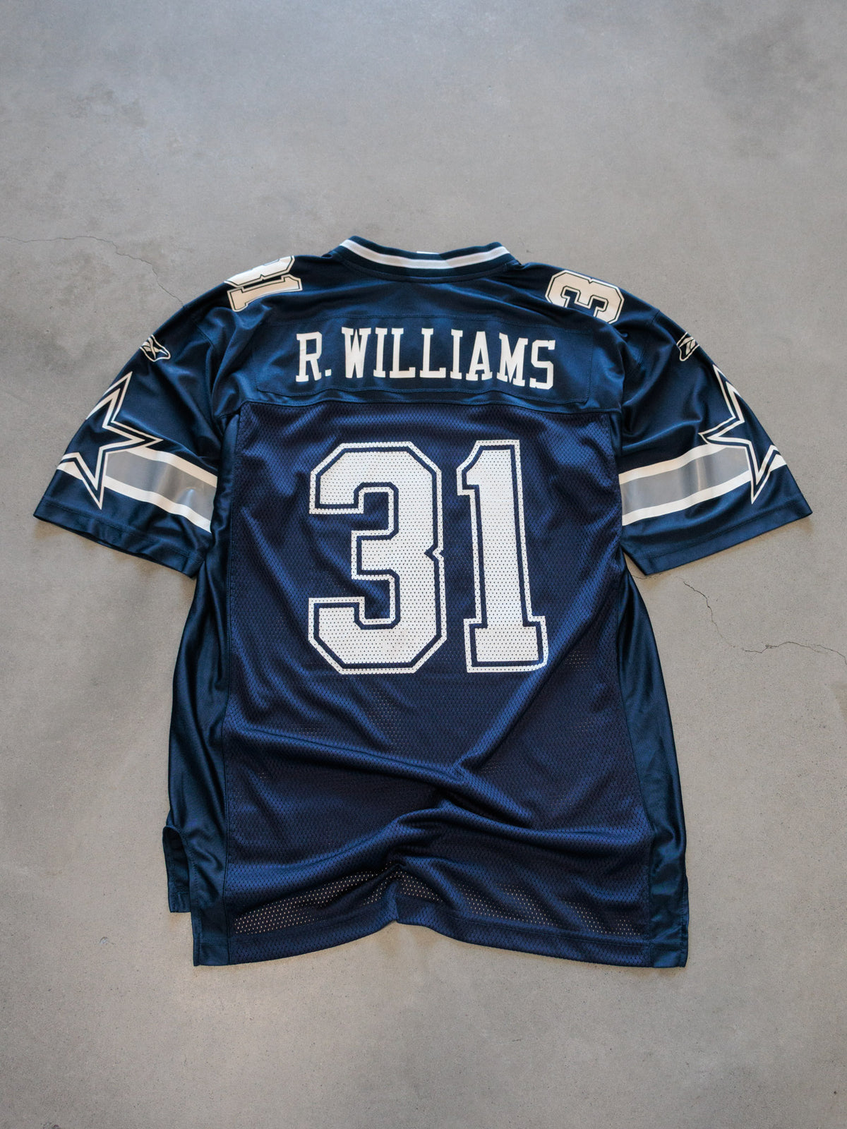 Vintage 00s Navy Reebok Dallas Cowboys R. Williams Jersey (M)