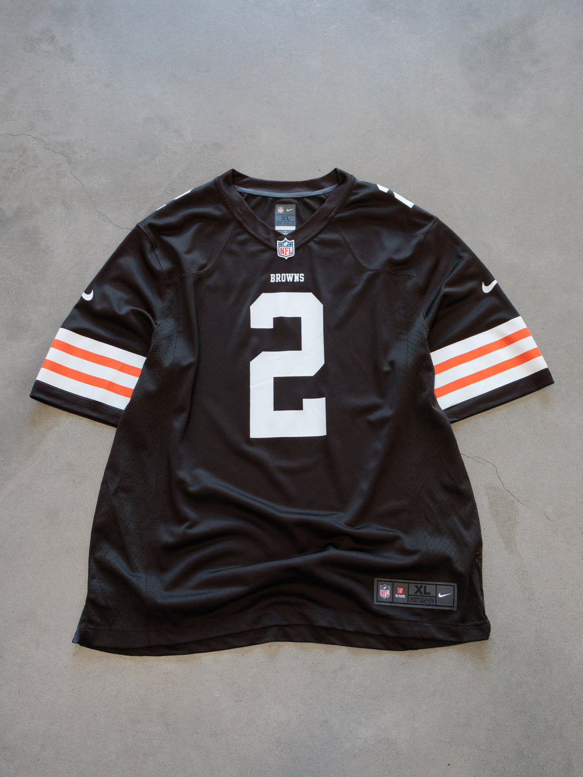 Vintage Nike Cleveland Browns Manziel Jersey (XL)