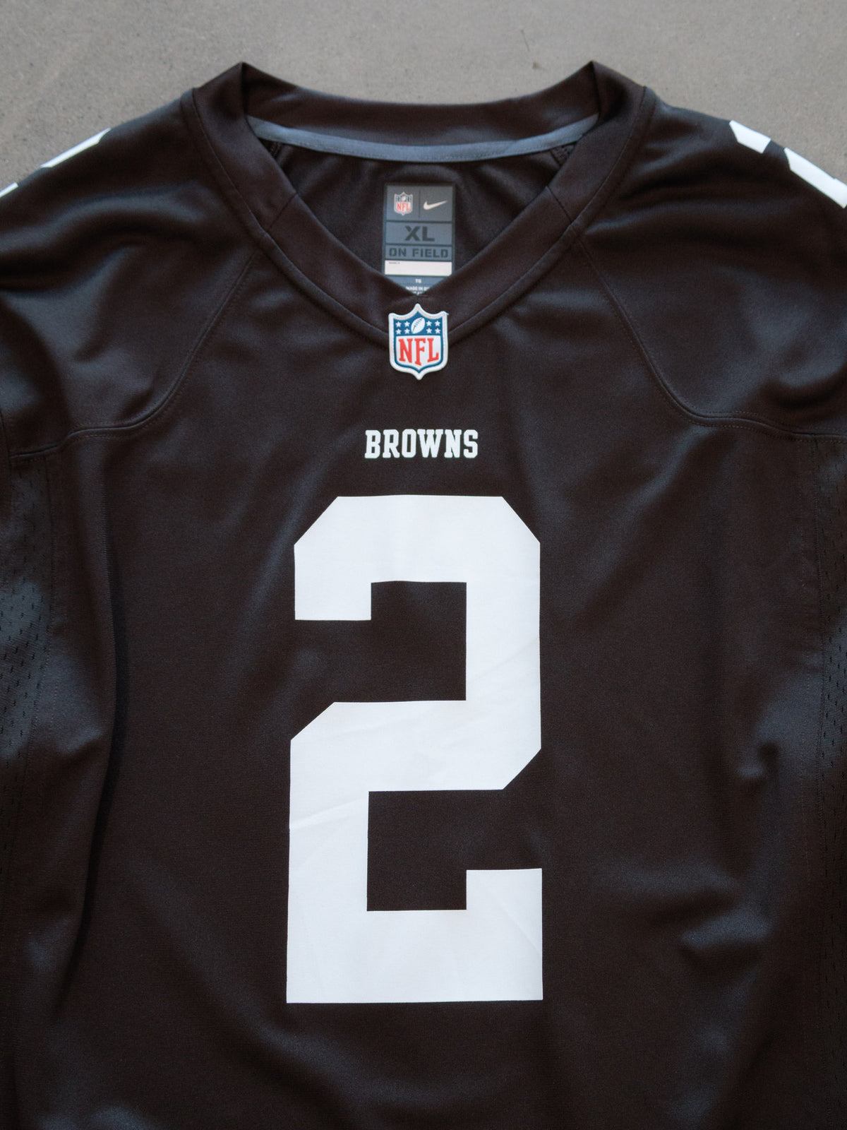 Vintage Nike Cleveland Browns Manziel Jersey (XL)