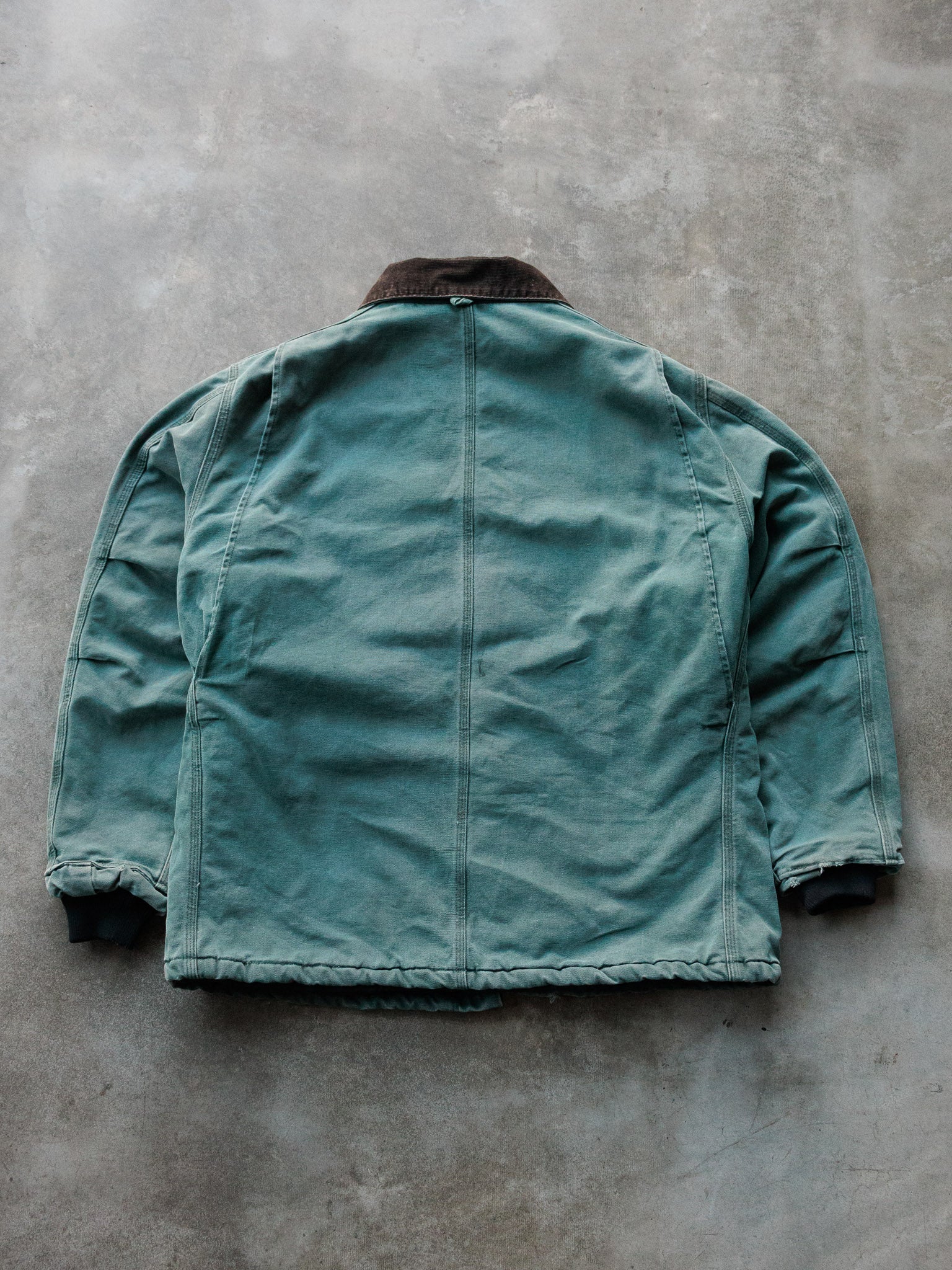 Vintage 1998 Carhartt C26 HTG 'Hunter Green' Traditional Coat (XL)