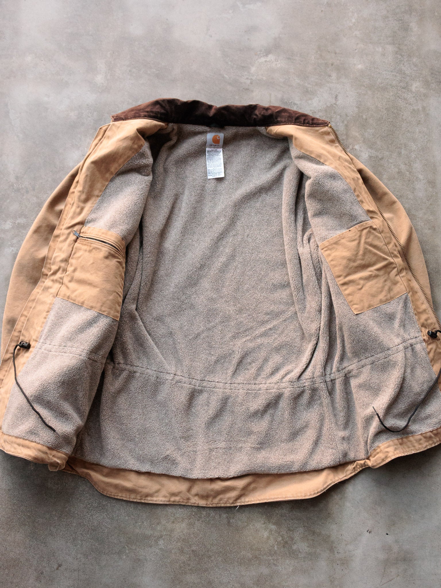 Vintage 2005 Carhartt C81 'Camel' Ridge Coat (XL)