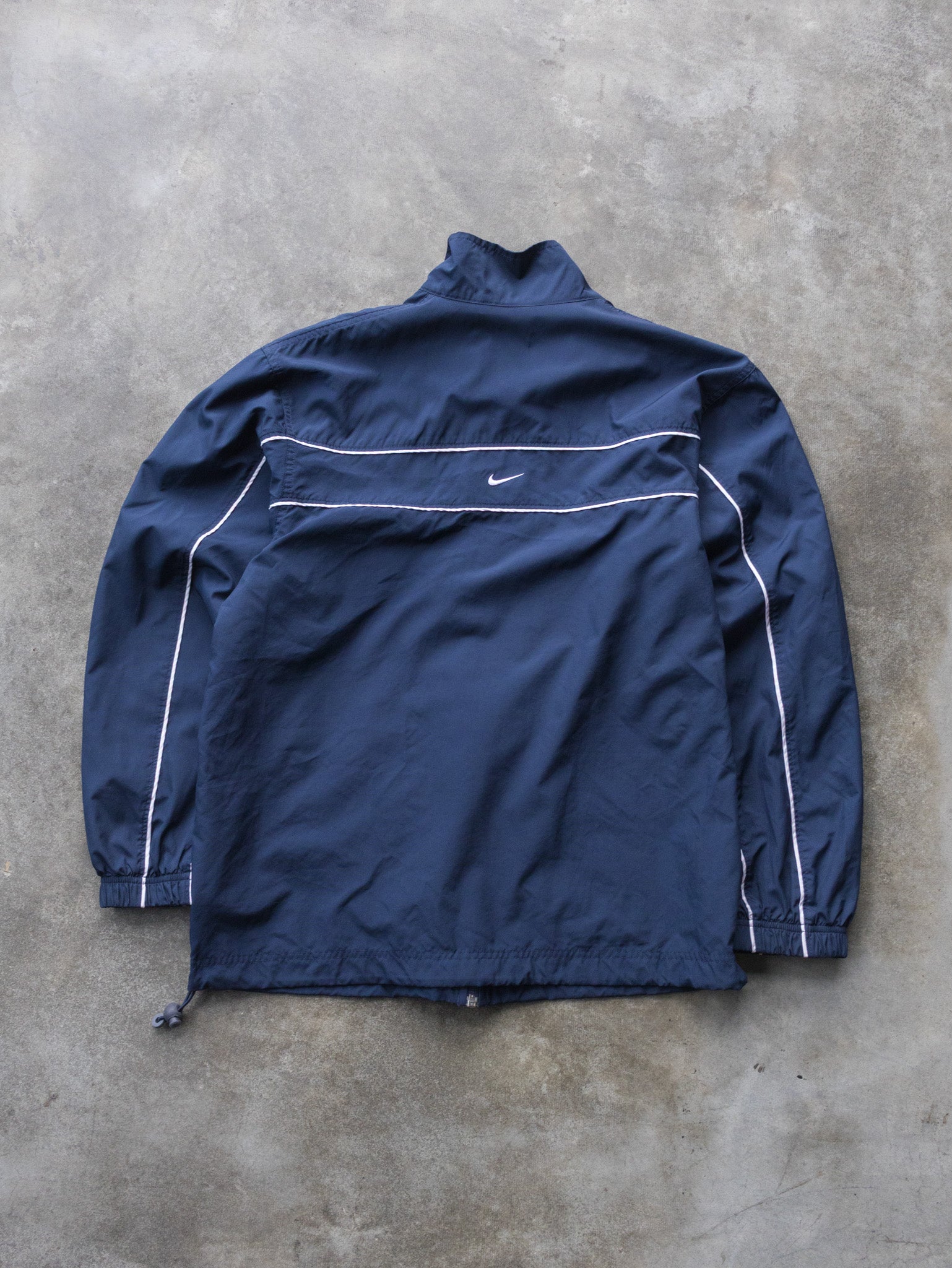 Vintage 00s Navy Nike Windbreaker Jacket (M)