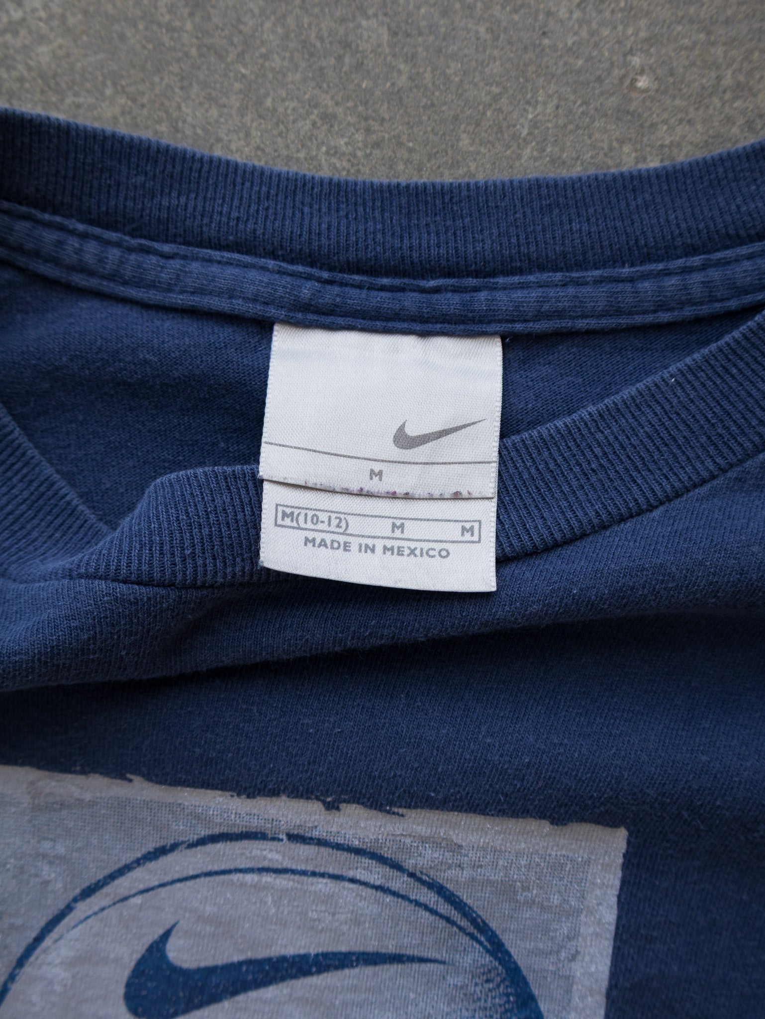 Vintage Navy Nike Basketball Long Sleeve (10–12Y)