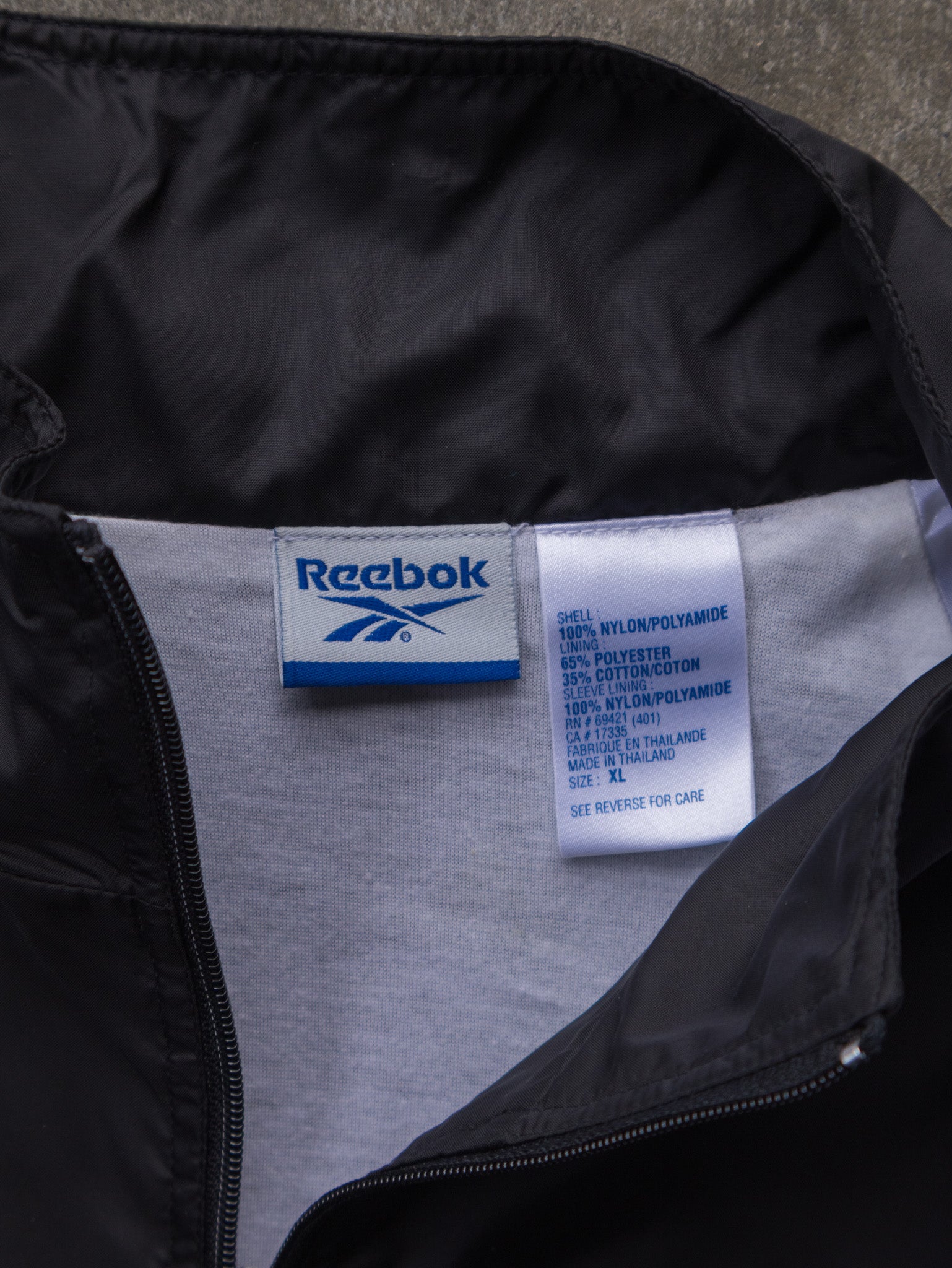 Vintage 90s Reebok Windbreaker Jacket (XL)