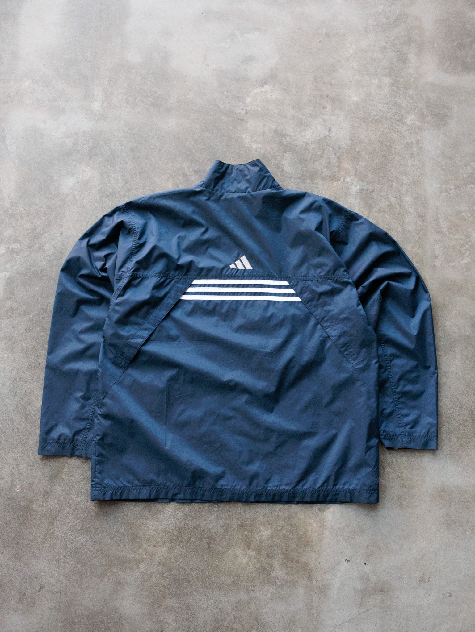 Vintage 00s Navy Adidas Track Jacket (L)