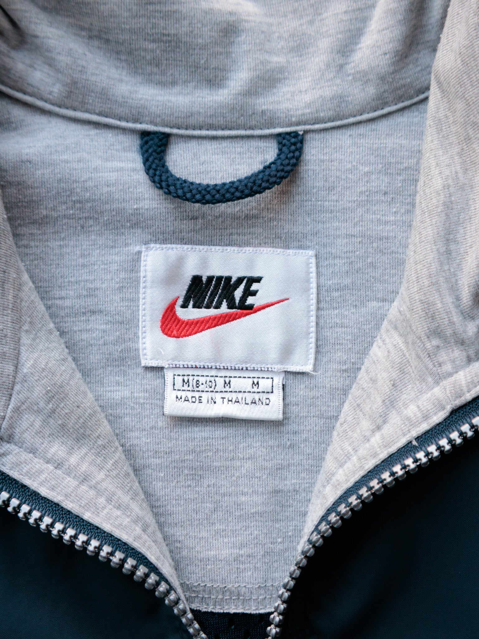 Vintage 00s Navy Nike Track Jacket (Women's M)