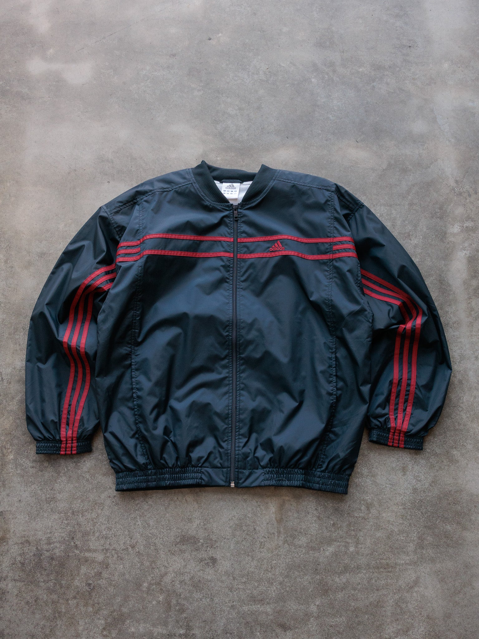 Vintage 00s Black Adidas Track Jacket (M)
