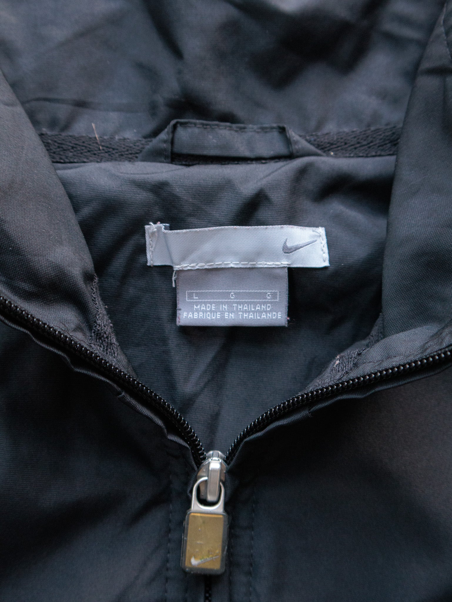 Vintage 00s Black Nike Windbreaker (L)
