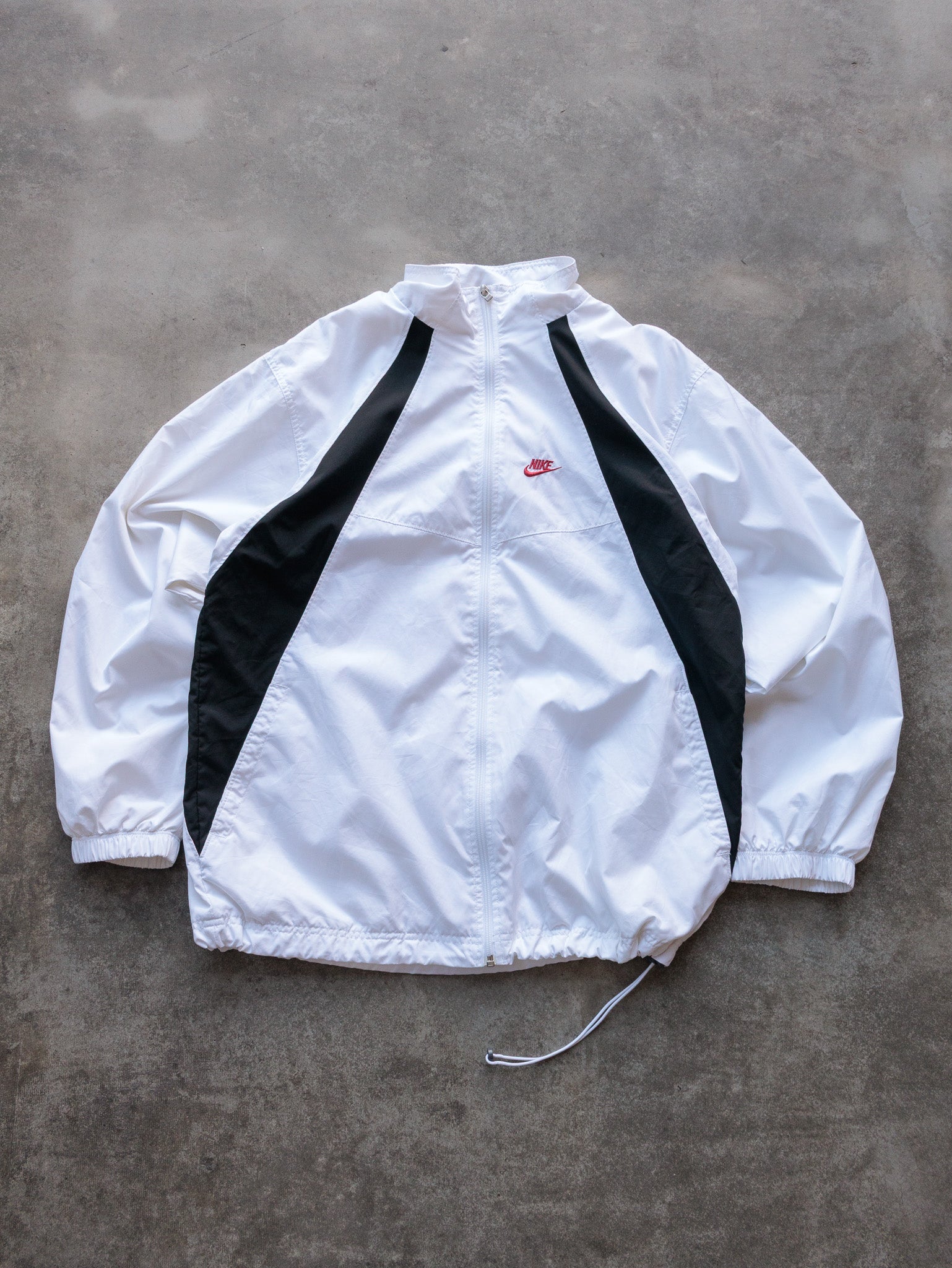 Vintage 00s White Nike Windbreaker (L)