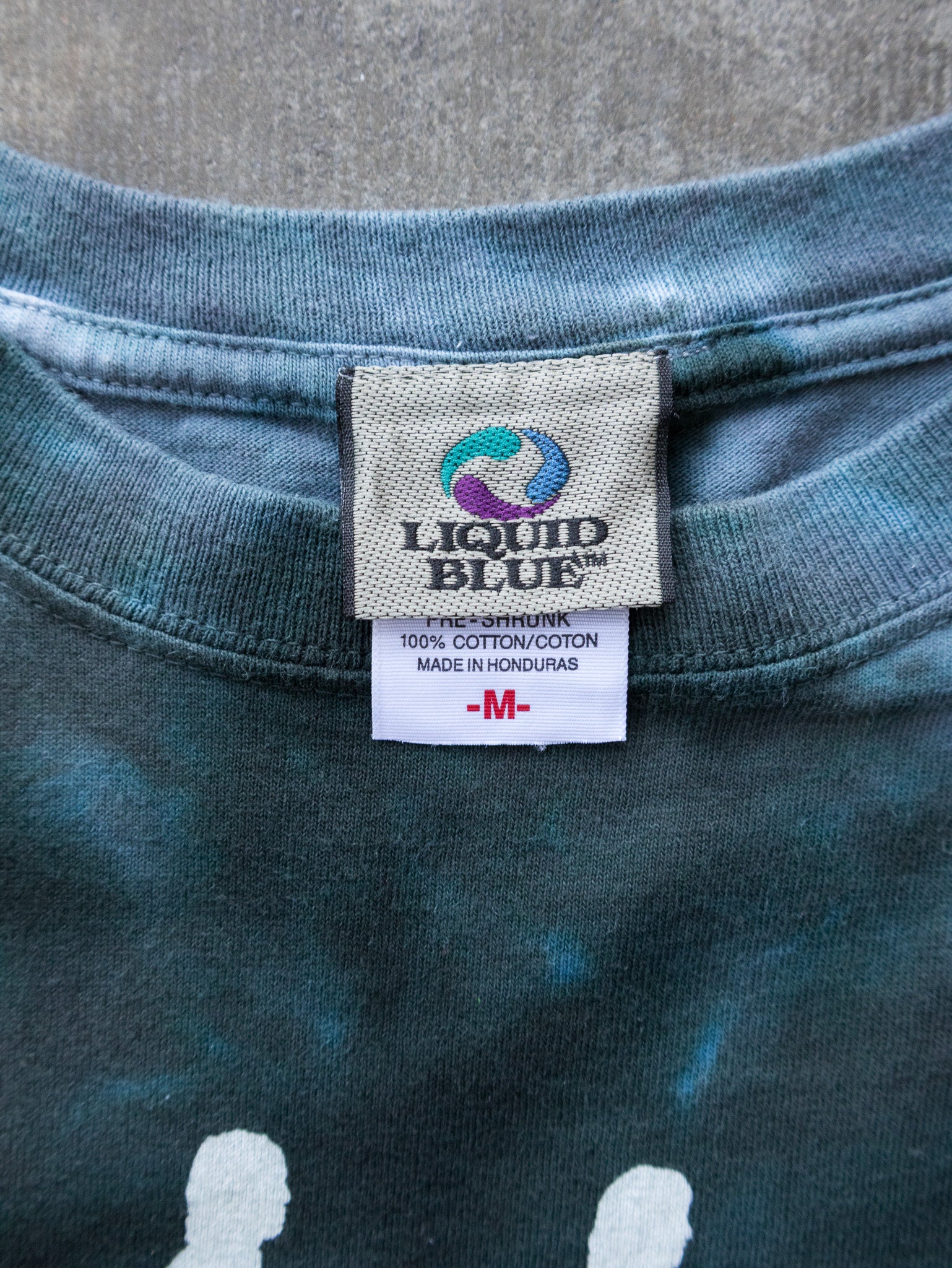 Vintage The Beatles Abbey Road Tie-Dye Tee (M)