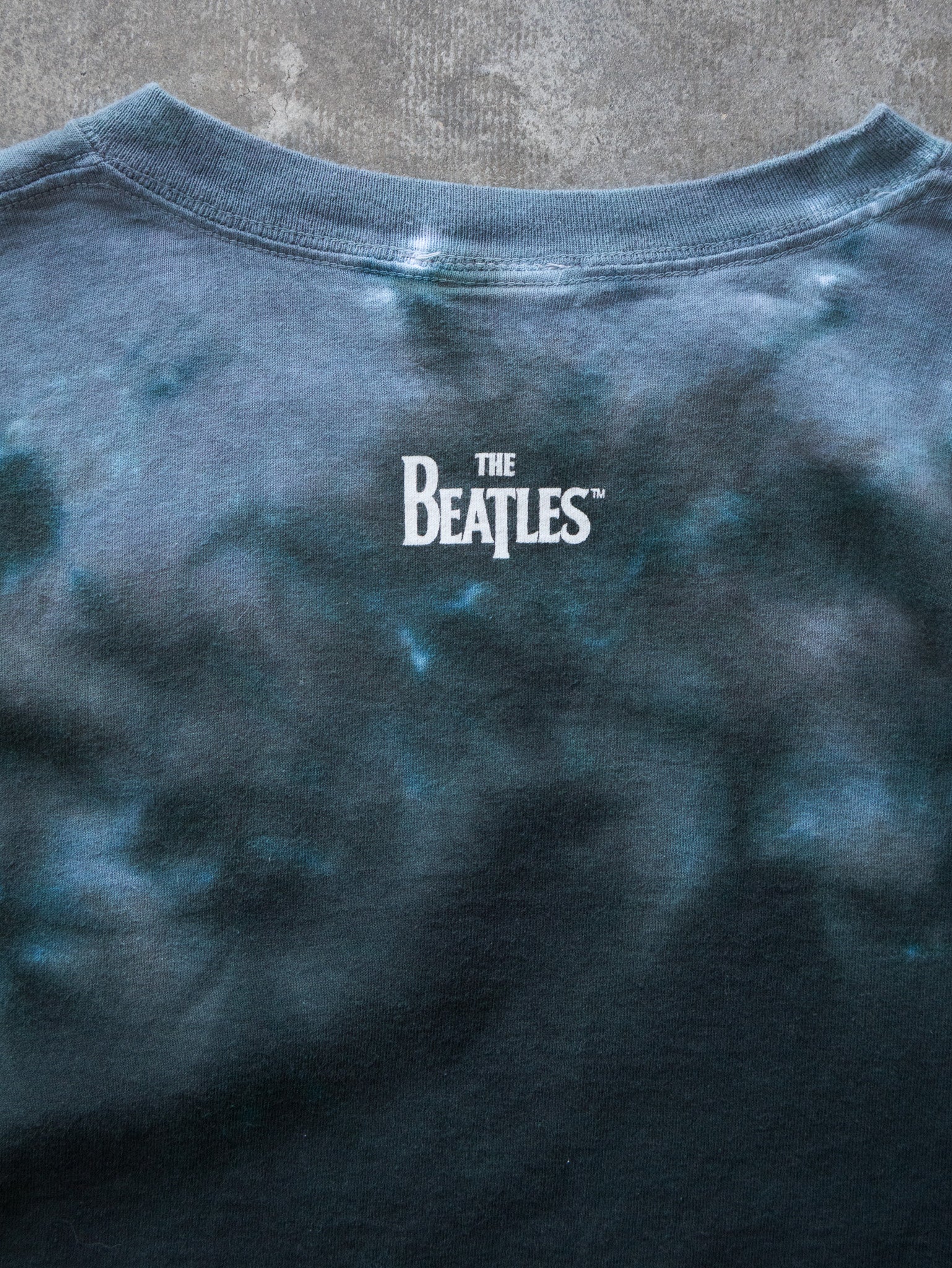 Vintage The Beatles Abbey Road Tie-Dye Tee (M)