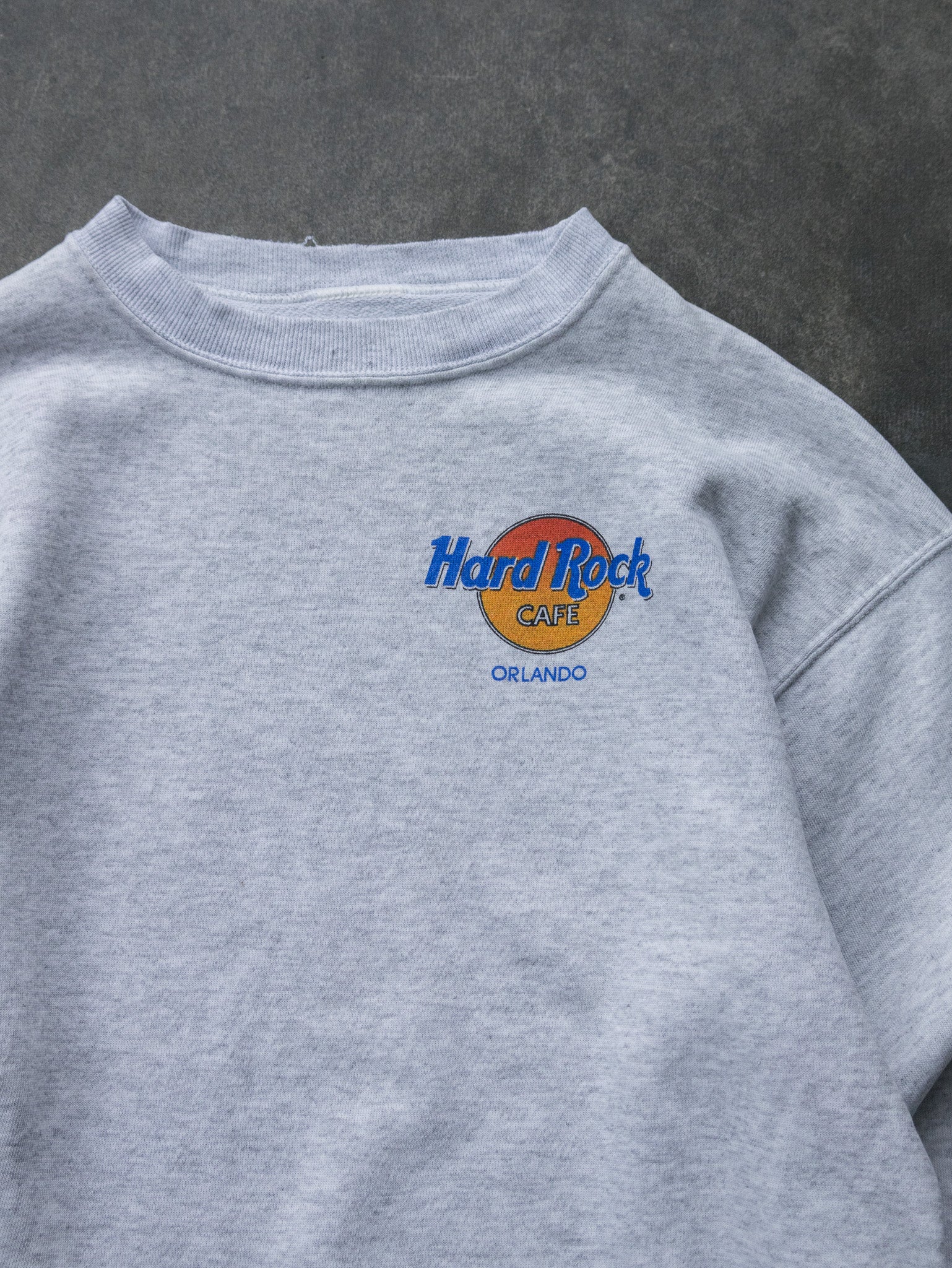 Vintage Grey Hard Rock Cafe Orlando Sweatshirt (M)