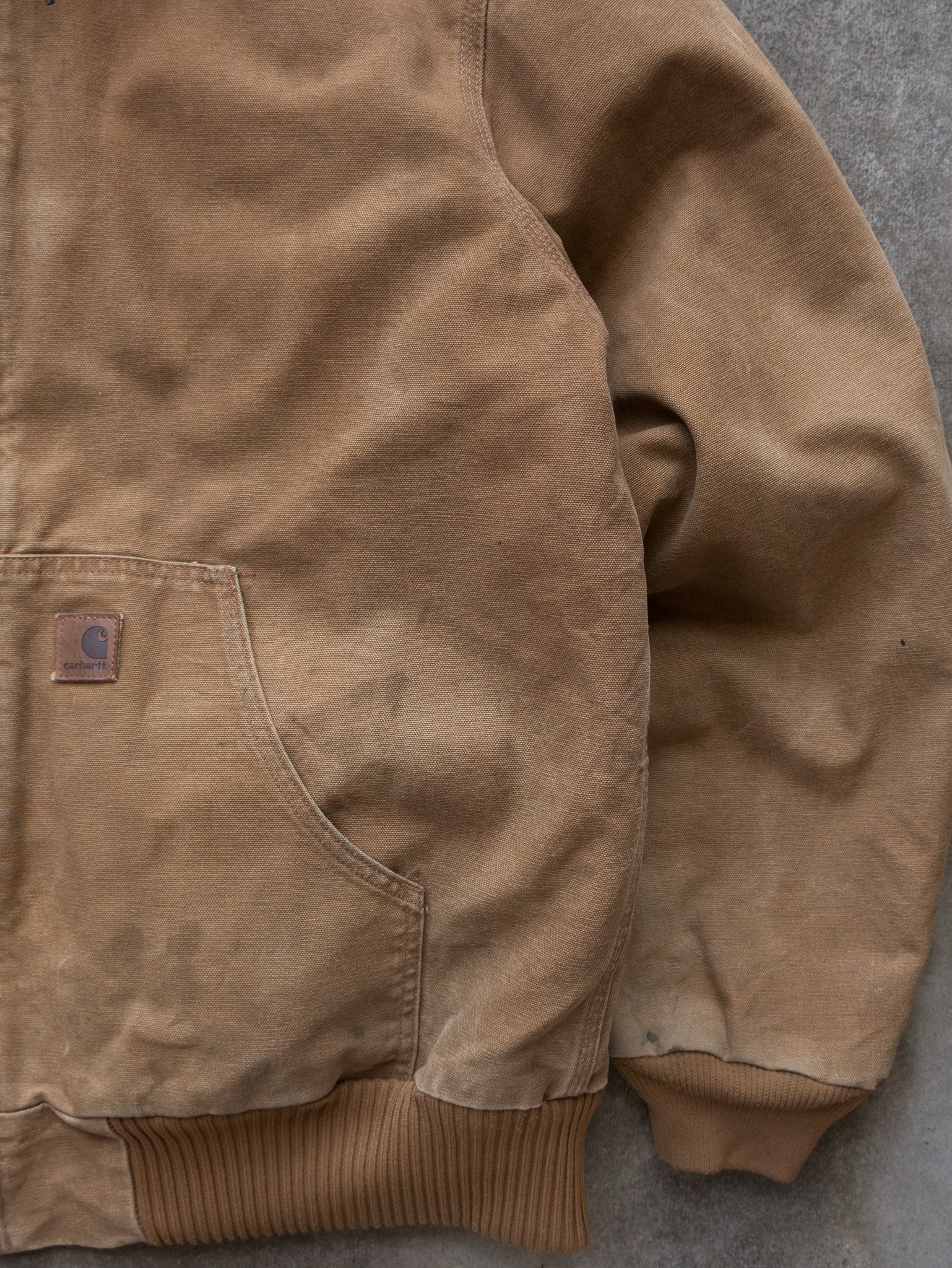 Vintage Carhartt Brown Quilted Jacket (L)