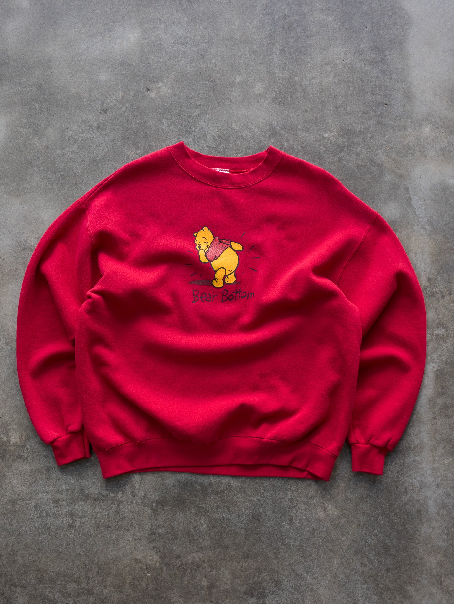 Vintage 90s Winnie the Pooh Bear Bottom Sweatshirt (L)