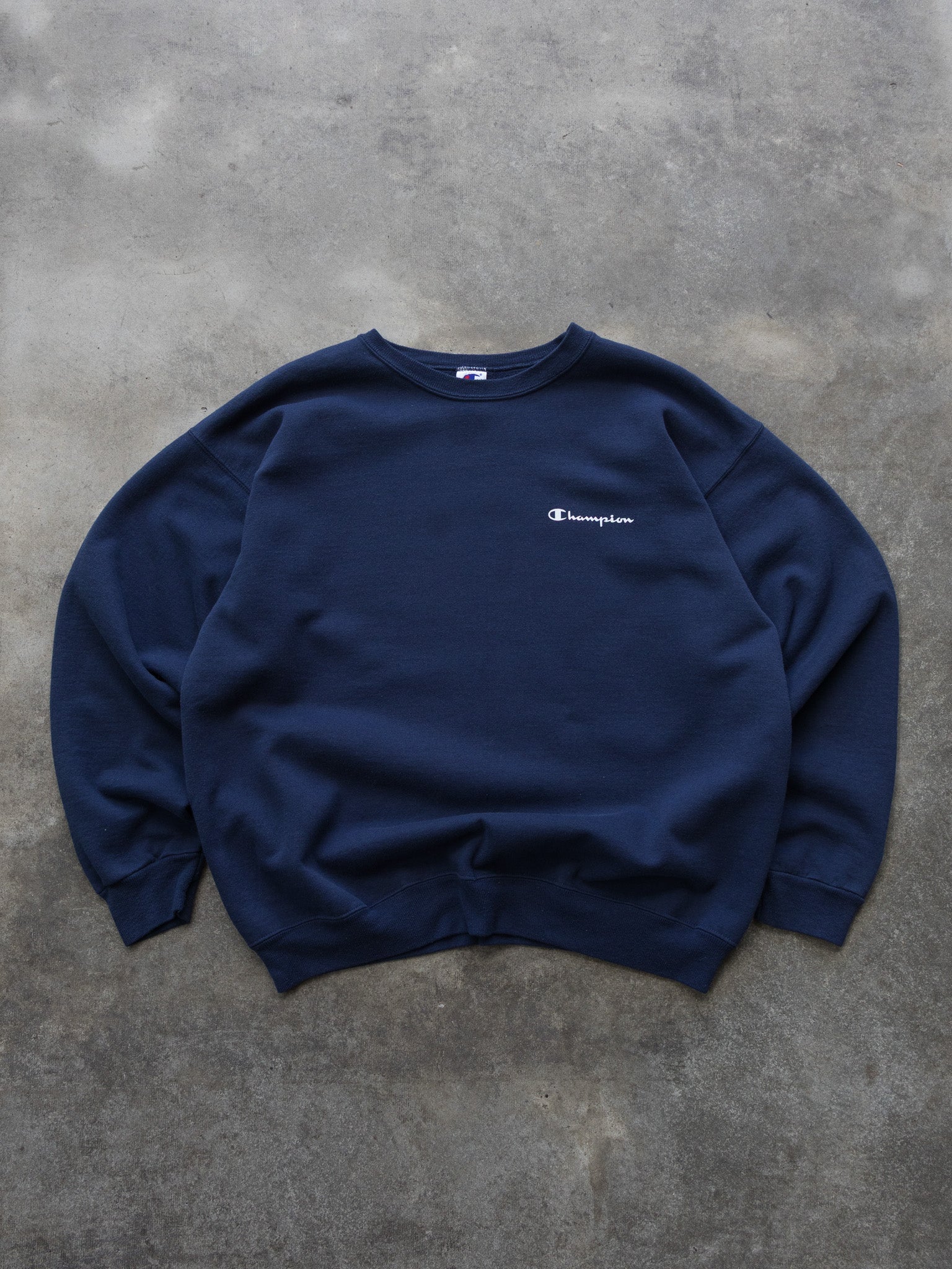 Vintage Navy Champion Sweatshirt (L)