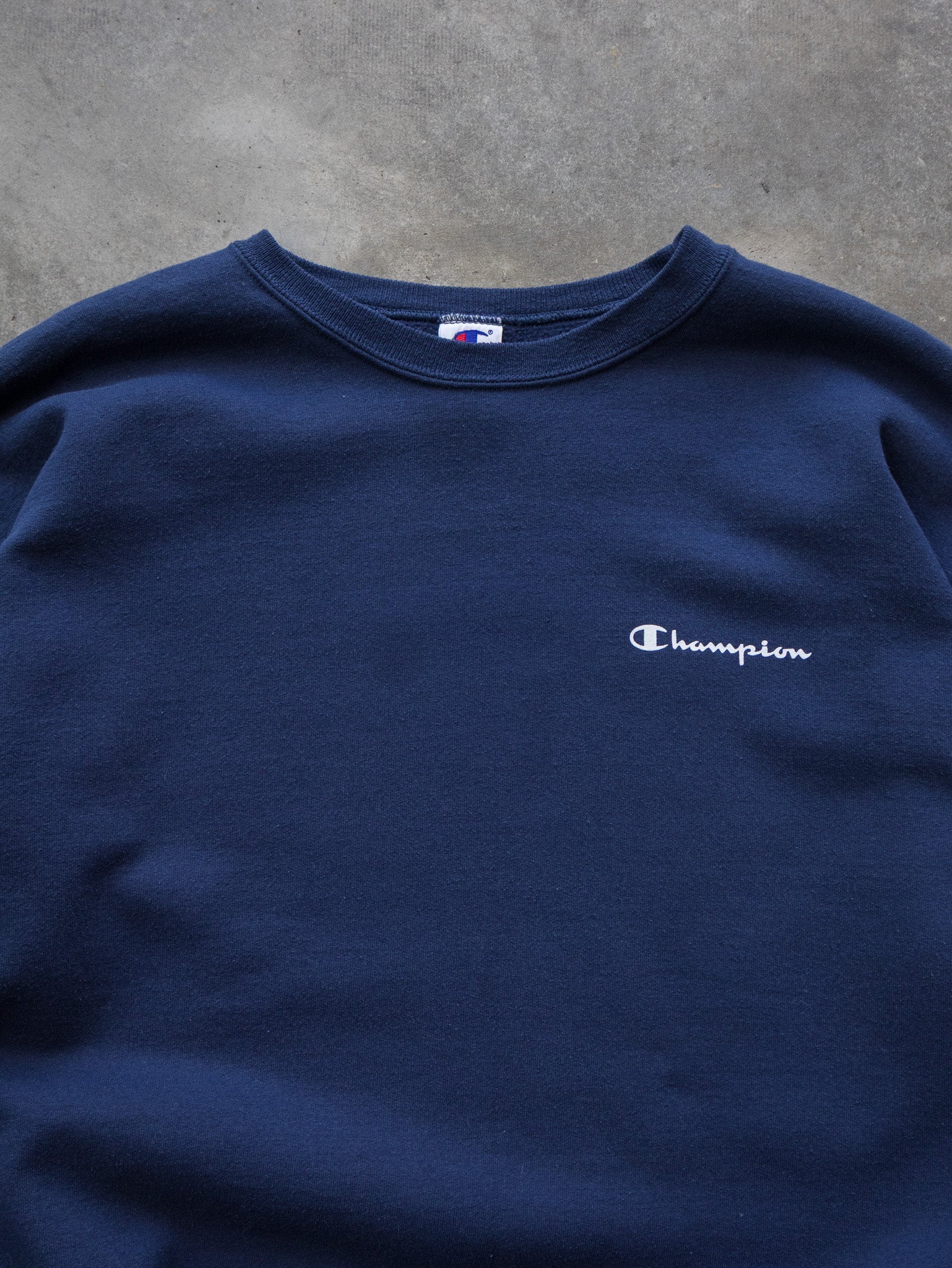 Vintage Navy Champion Sweatshirt (L)