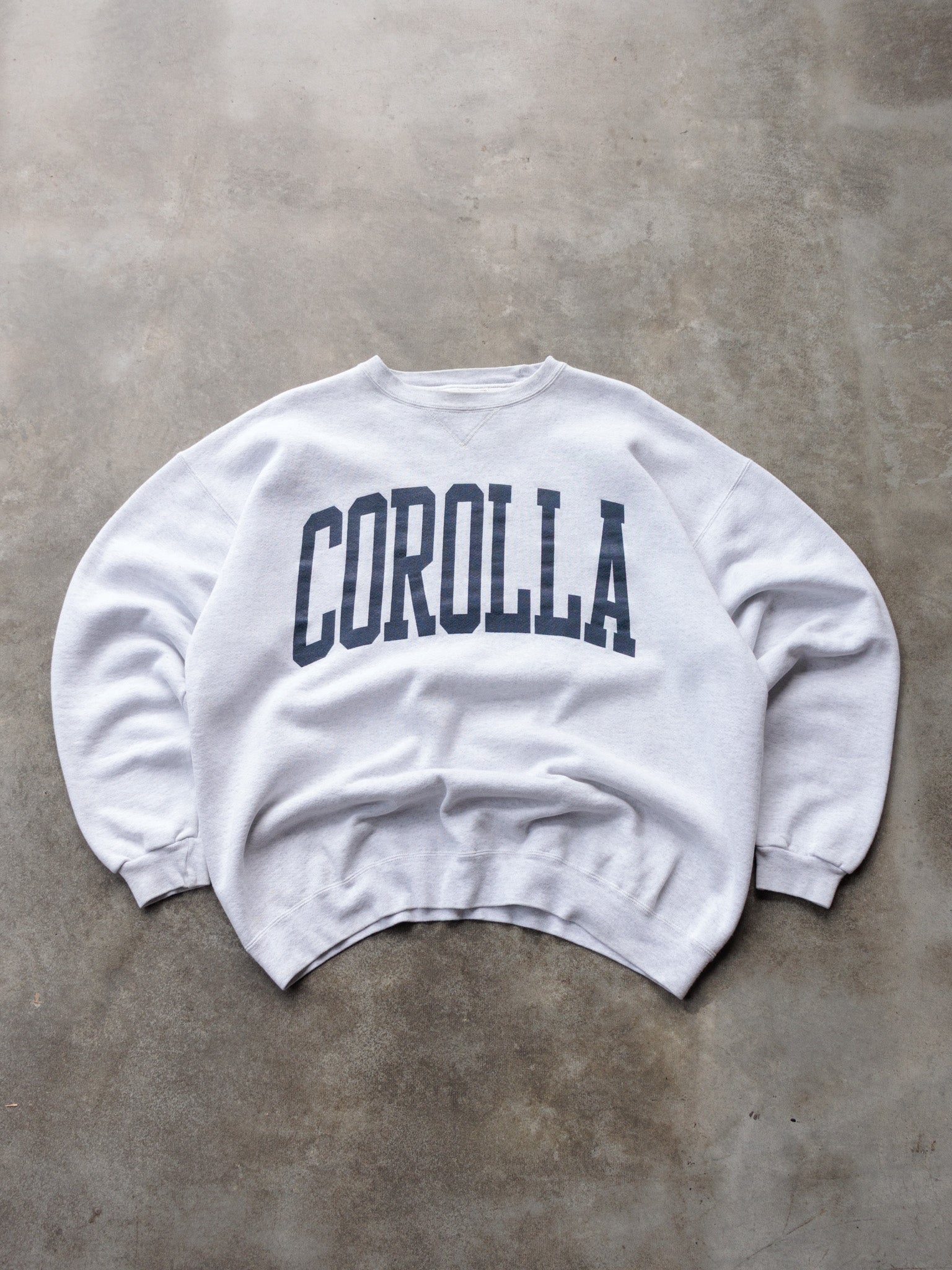 Vintage 90s Grey Corolla Sweatshirt (XL)