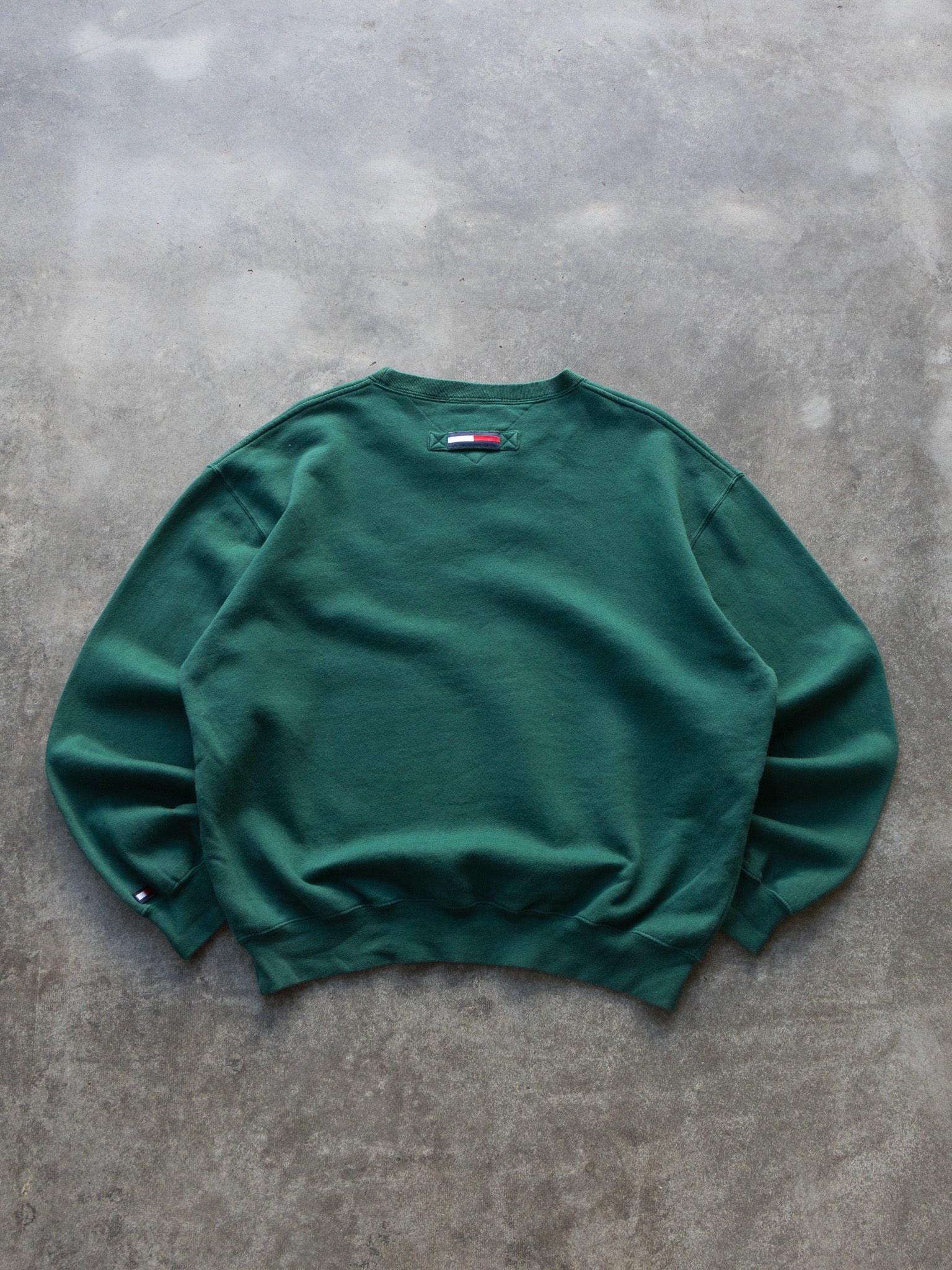Vintage Green Tommy Hilfiger Golf Sweatshirt (XL)