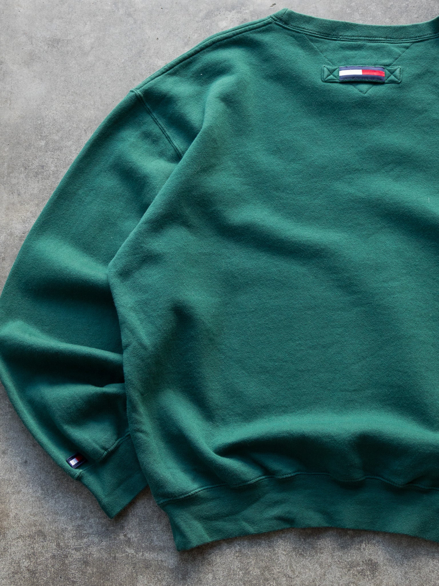 Vintage Green Tommy Hilfiger Golf Sweatshirt (XL)