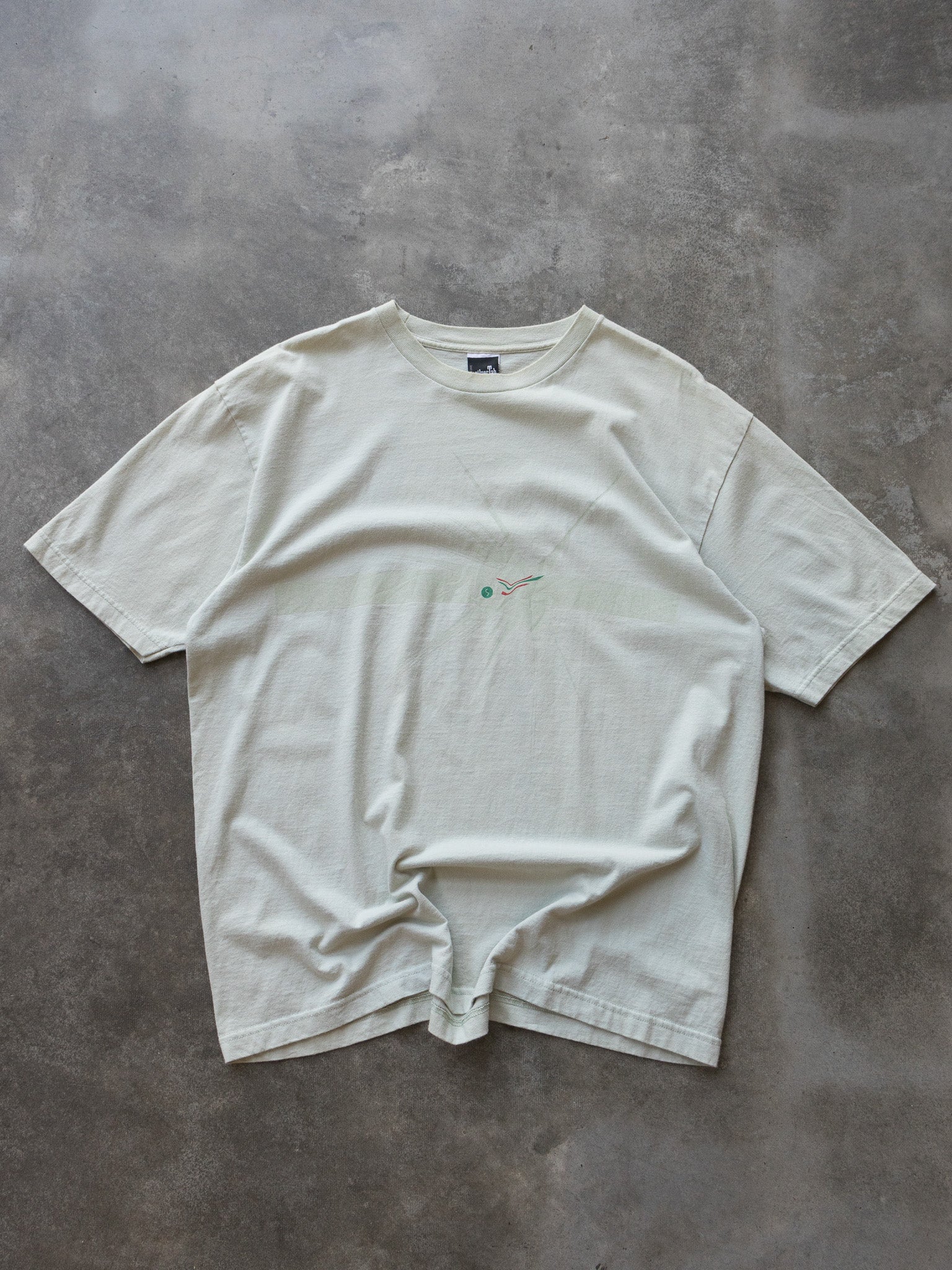 Vintage 90s Pale Green Levi’s SilverTab Graphic Tee (XL)