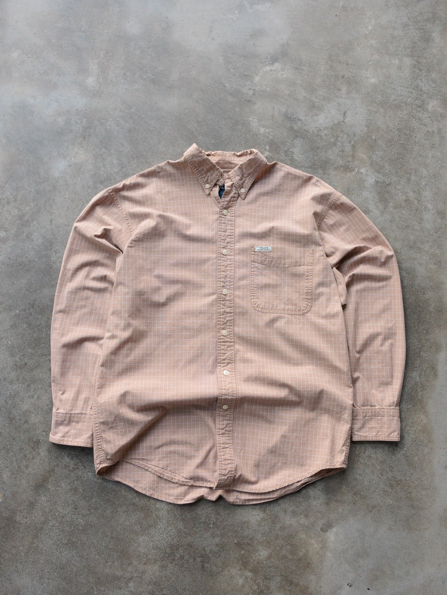 Vintage 90s Checked Chaps Ralph Lauren Shirt (M)
