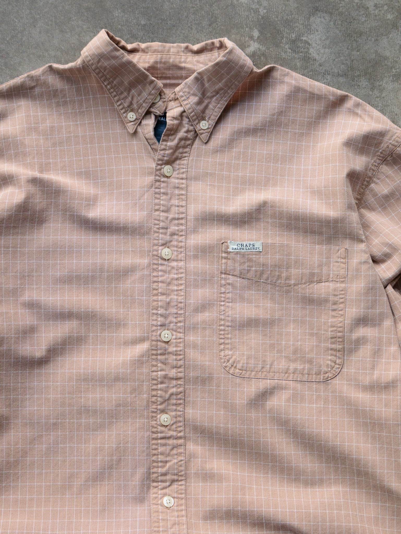 Vintage 90s Checked Chaps Ralph Lauren Shirt (M)