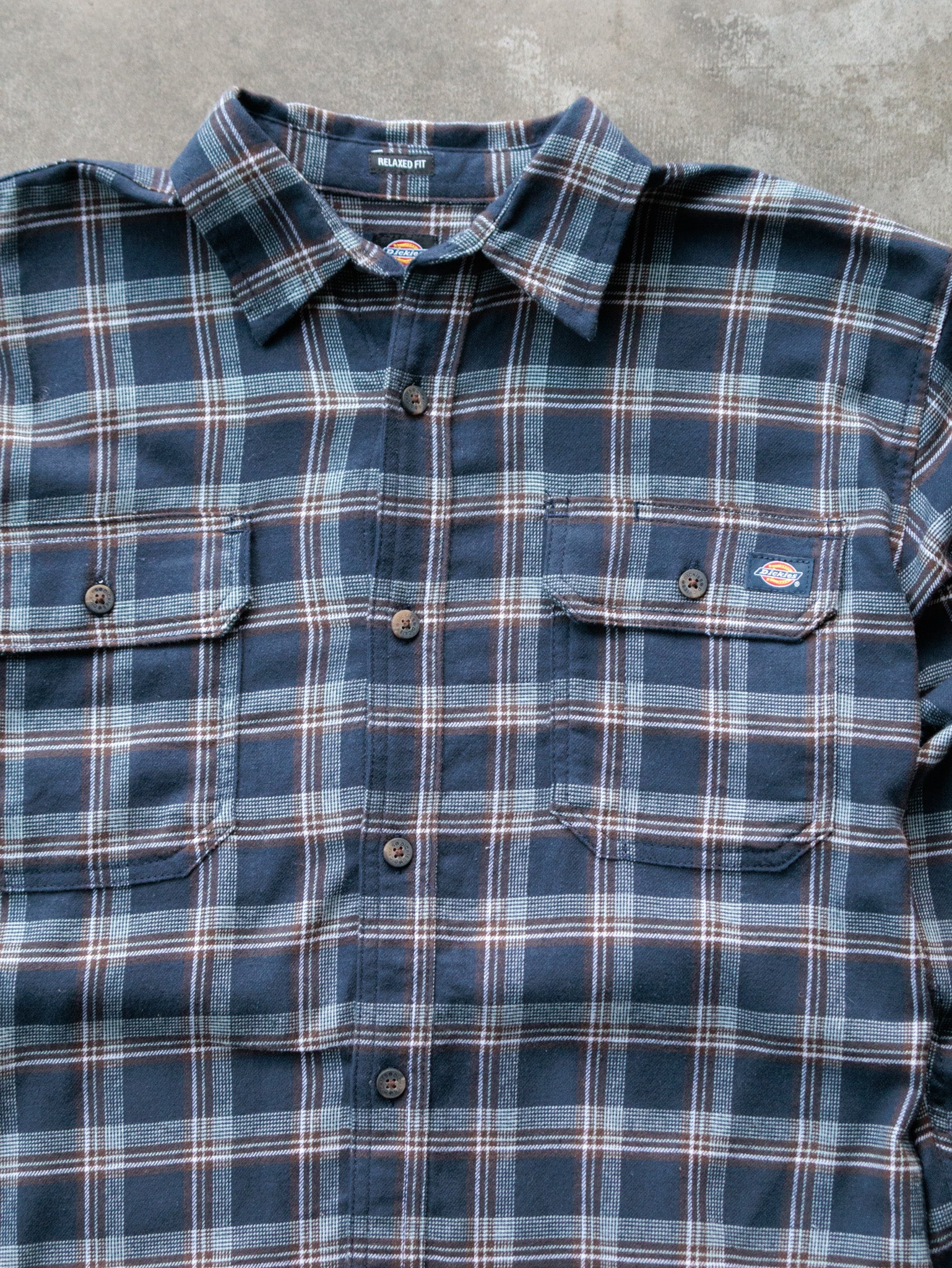 Vintage Dickies Plaid Shirt (S)
