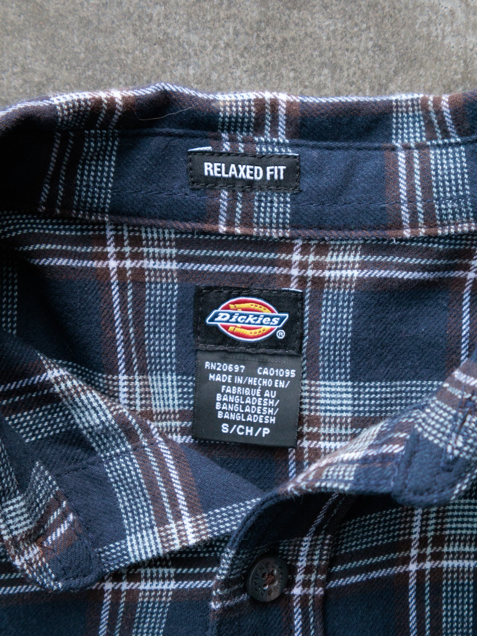 Vintage Dickies Plaid Shirt (S)