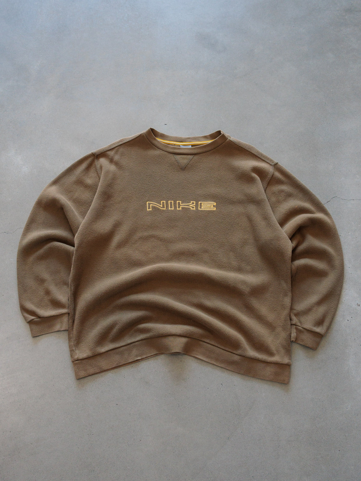 Vintage 00s Brown Nike Sweatshirt (XL)