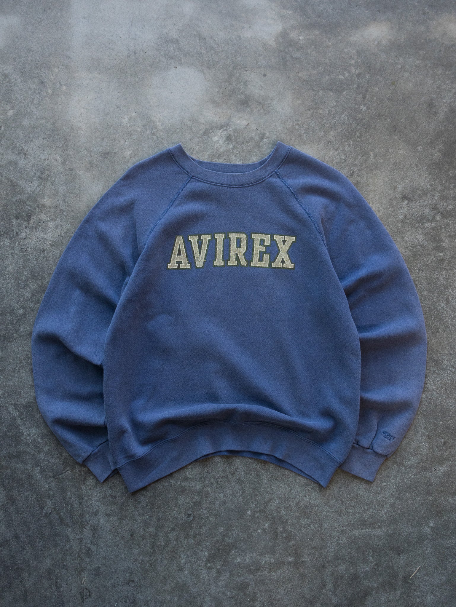 Vintage '90s Blue Avirex Sweatshirt (M)
