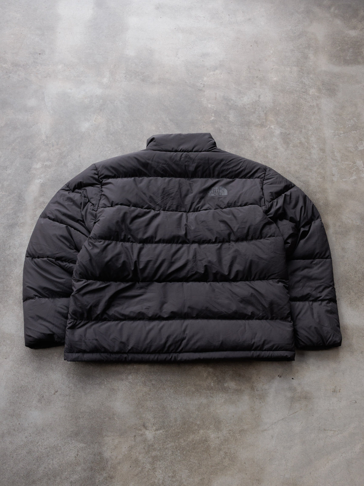 Vintage Black The North Face Nuptse Puffer Jacket (XL)
